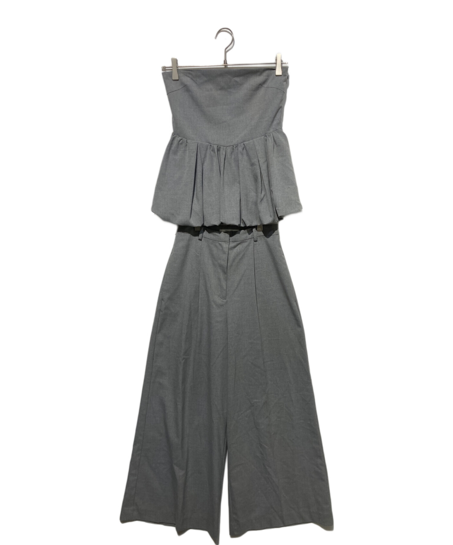 中古・古着通販】Snidel (スナイデル) ペプラムベアトップ&パンツ