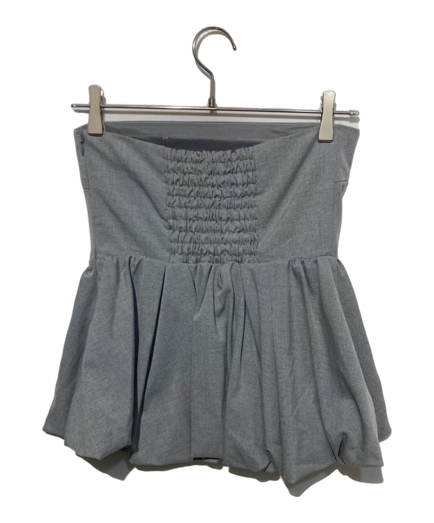 中古・古着通販】Snidel (スナイデル) ペプラムベアトップ&パンツ