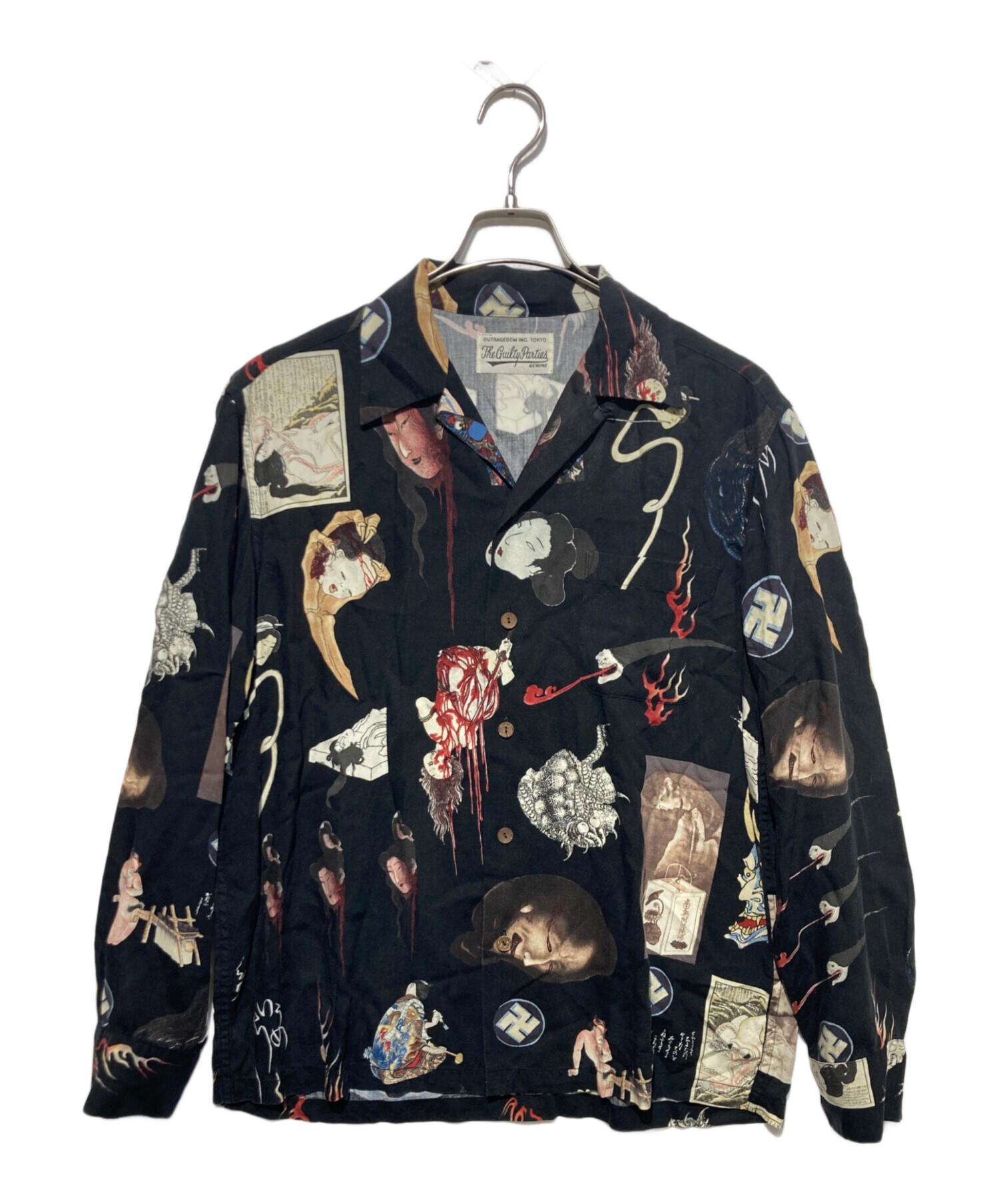 中古・古着通販】WACKO MARIA (ワコマリア) 長袖ハワイアンシャツ