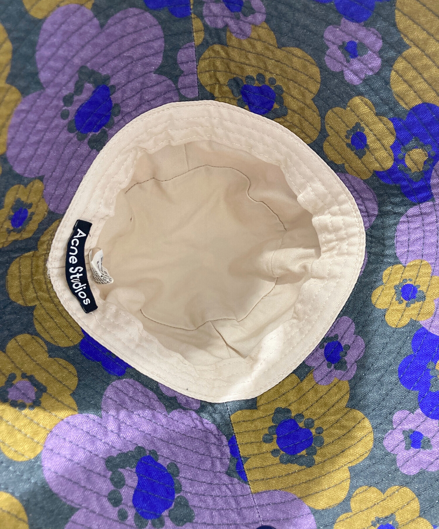 【新品未使用】ACNE STUDIOS バケットハット クリーム色 cloudshoe_ac-c40223