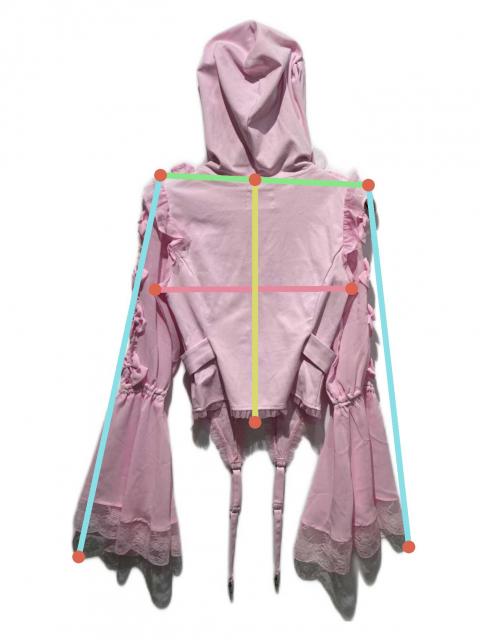 中古・古着通販】AVENCHUMU (アバンチュウム) Flared sleeve ribbon