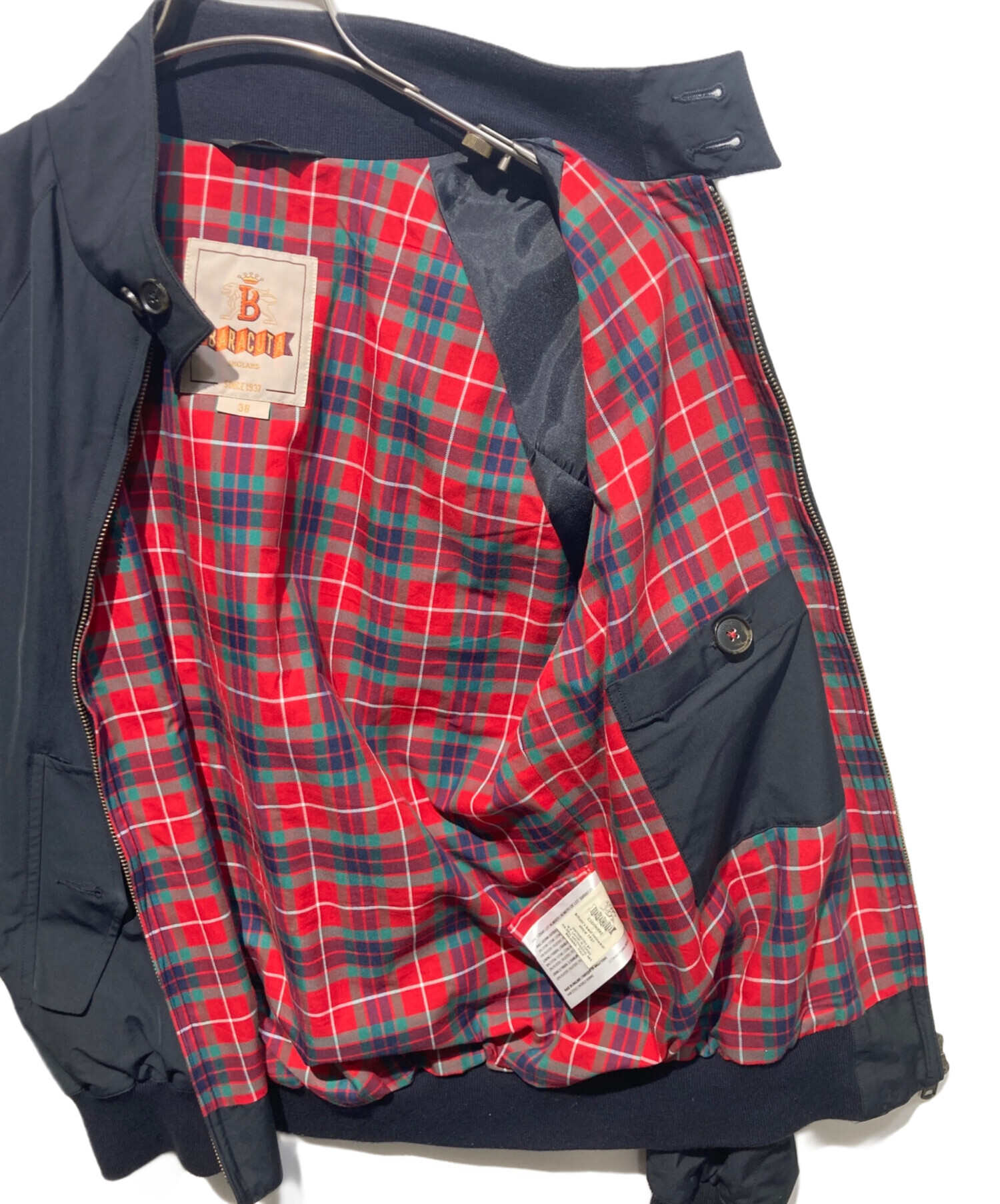 新品 未使用 英国製 BARACUTA G9 ハリントン ジャケット 38 BARACUTA（バラクータ） Baracuta G9 オリジナル ハリントンジャケット