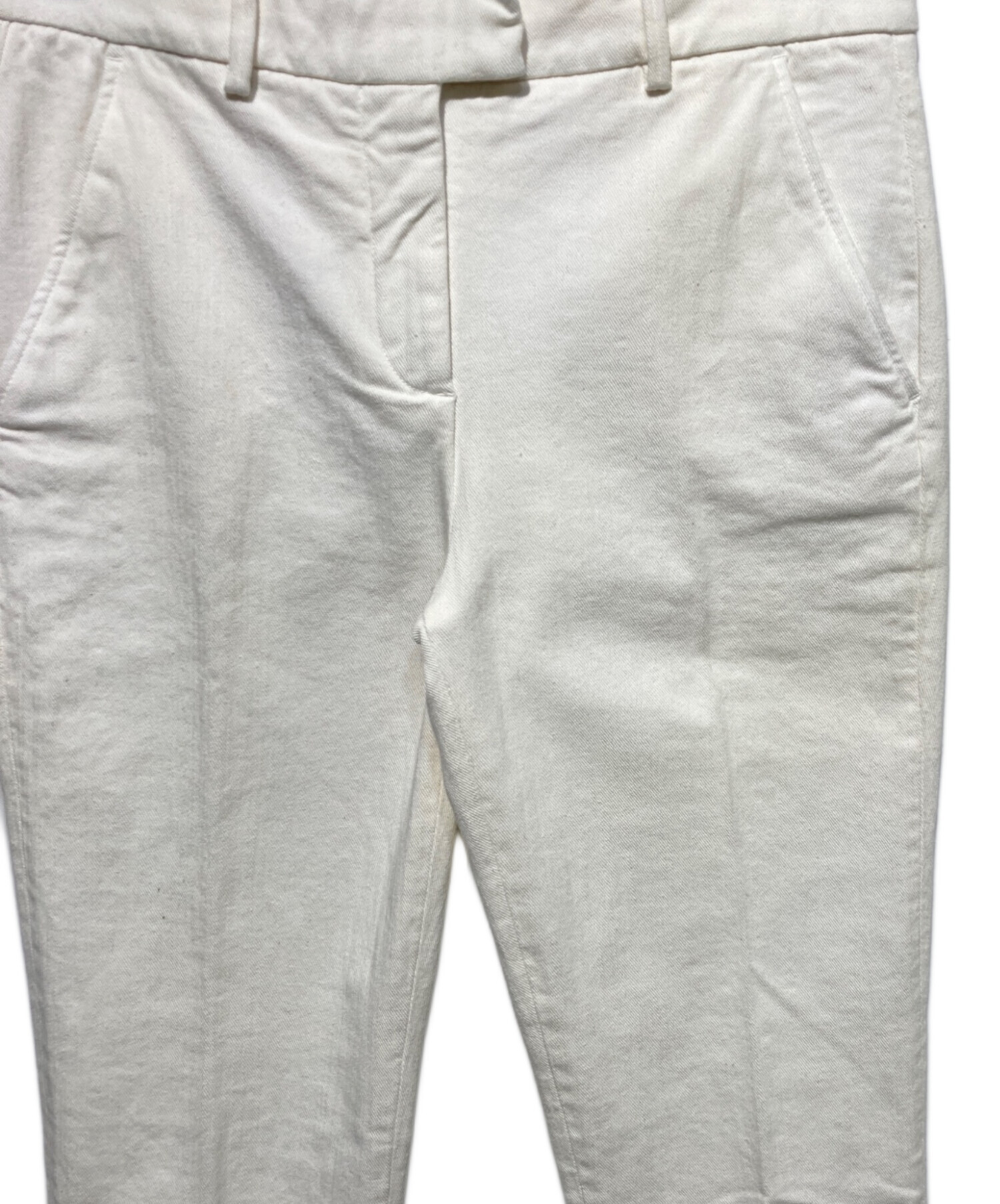マルタモンクレール　ホワイトデニムパンツ　未使用 中古・古着通販】MONCLER (モンクレール) デニムパンツ ホワイト