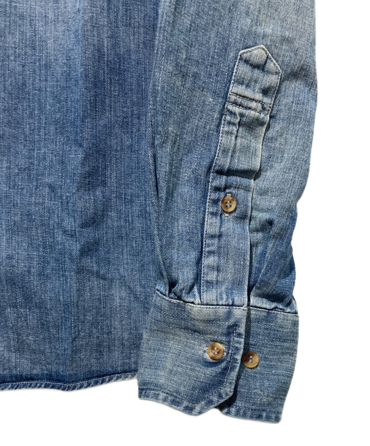 中古・古着通販】BRUNELLO CUCINELLI (ブルネロクチネリ) デニムシャツ