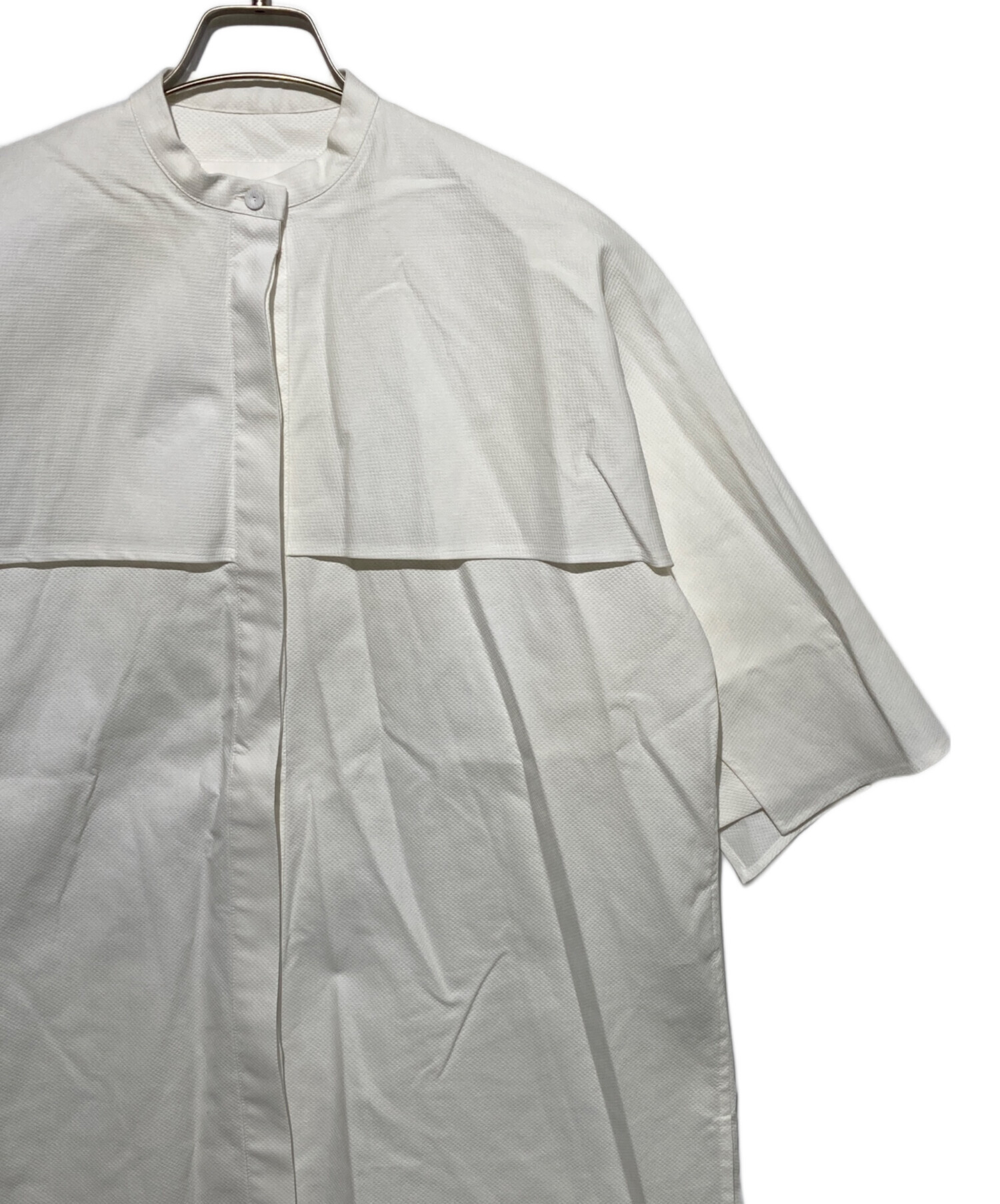 中古・古着通販】JIL SANDER (ジルサンダー) レイヤードデザインシャツ 