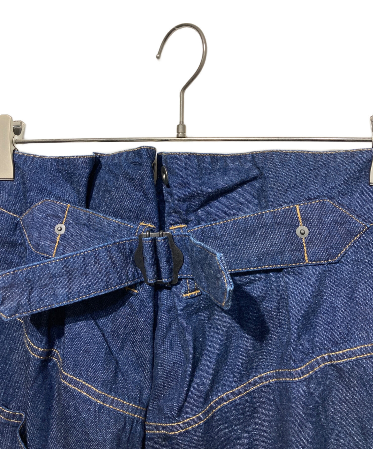 中古・古着通販】s'yte (サイト) ワイドデニムパンツ インディゴ