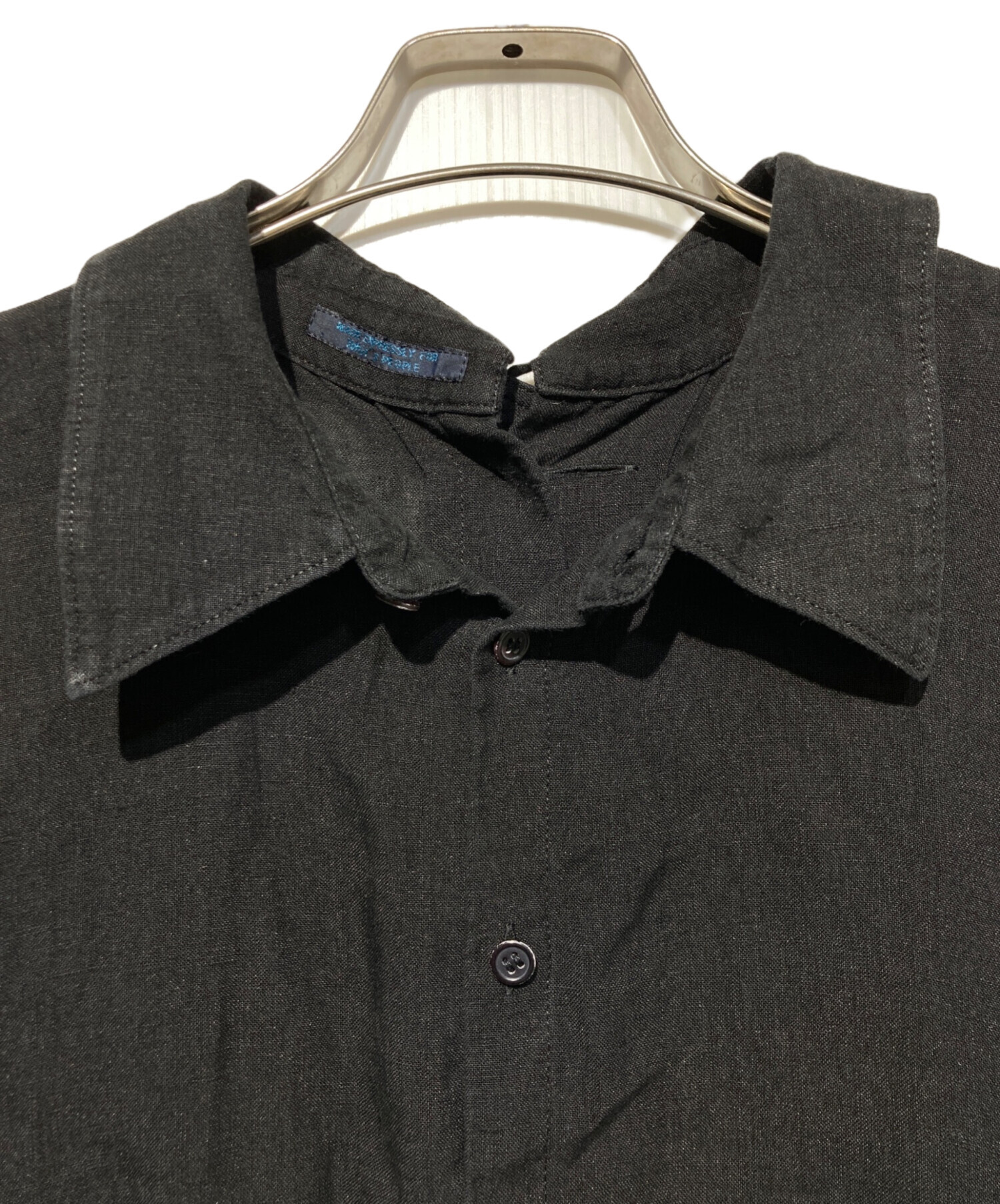 中古・古着通販】YOHJI YAMAMOTO (ヨウジヤマモト) リネンロングシャツ 