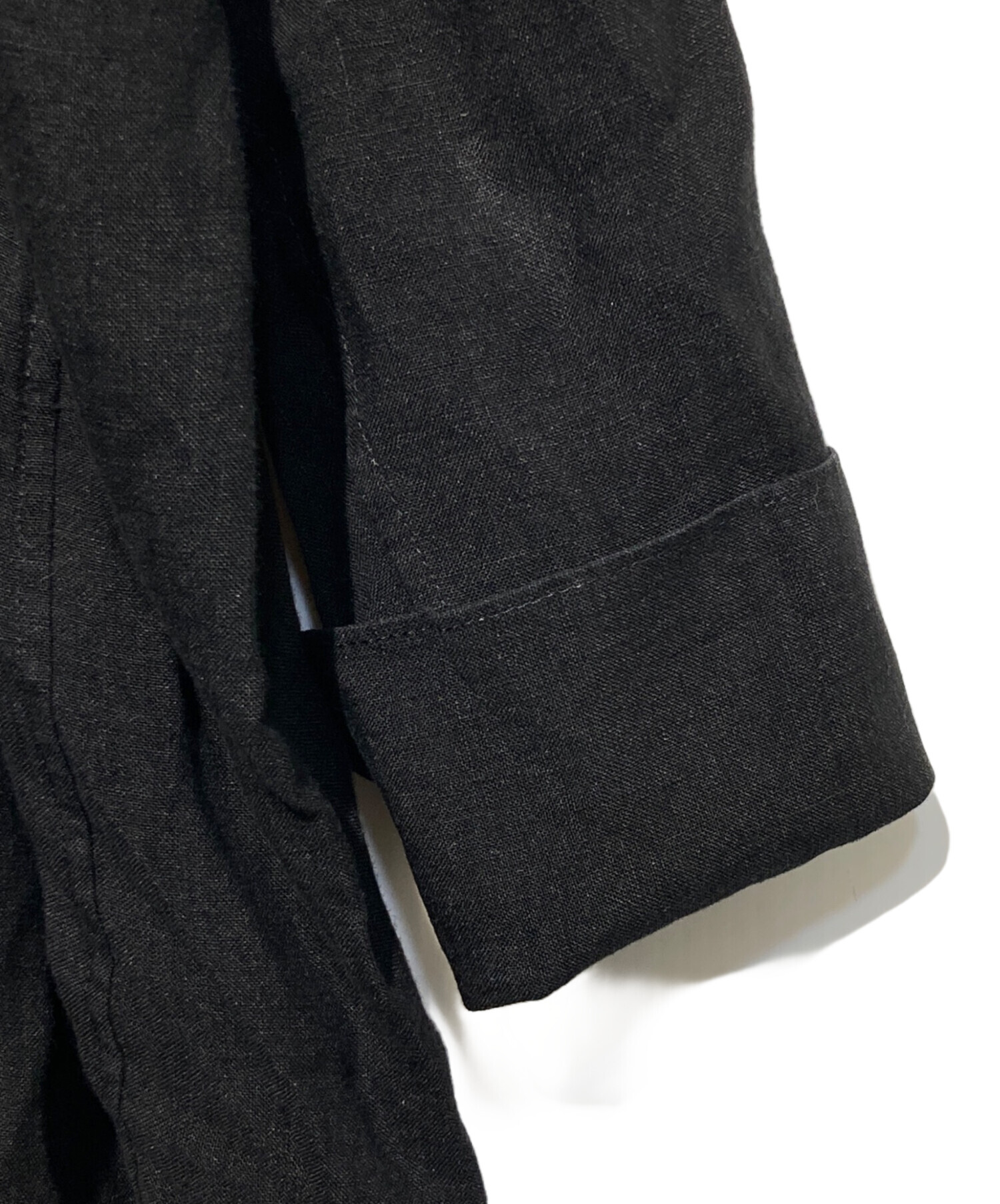 中古・古着通販】YOHJI YAMAMOTO (ヨウジヤマモト) リネンロングシャツ