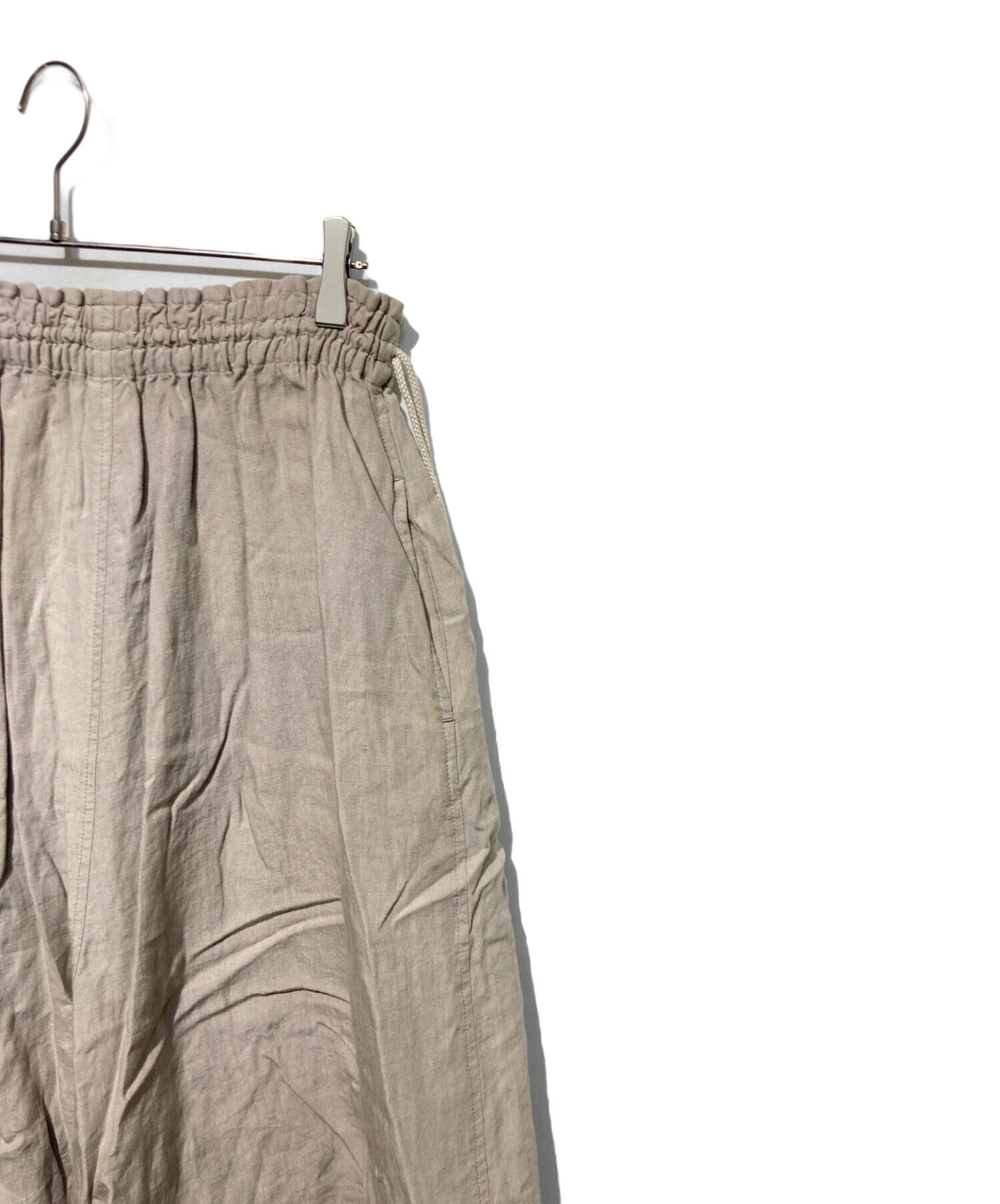 中古・古着通販】Y's (ワイズ) リネンサルエルパンツ ベージュ サイズ
