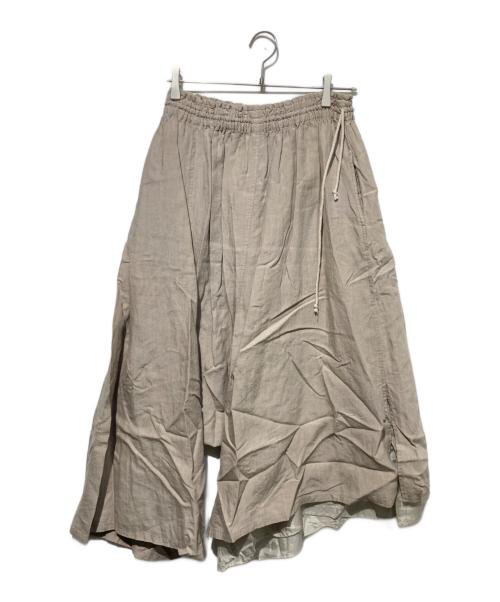 中古・古着通販】Y's (ワイズ) リネンサルエルパンツ ベージュ サイズ