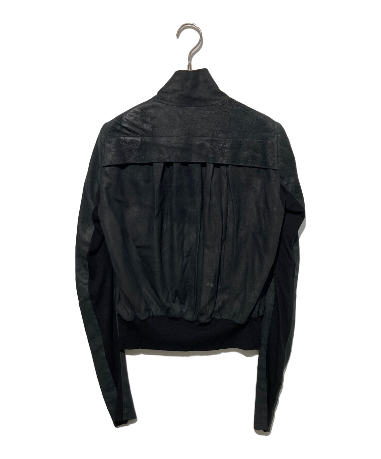中古・古着通販】RICK OWENS (リックオウエンス) ラムレザー切替 