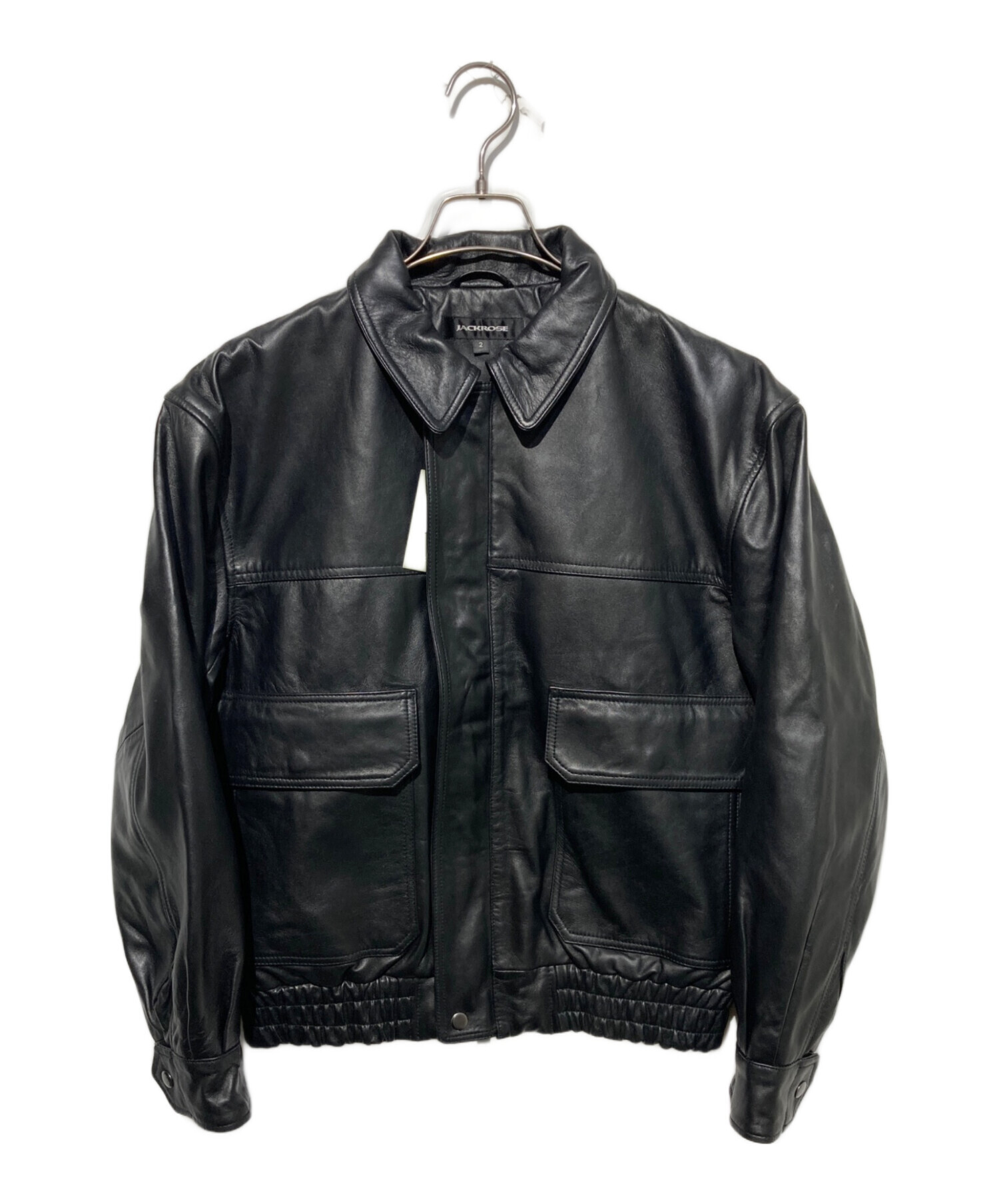 中古・古着通販】JACKROSE (ジャックローズ) JE LAMB LEATHER A-2