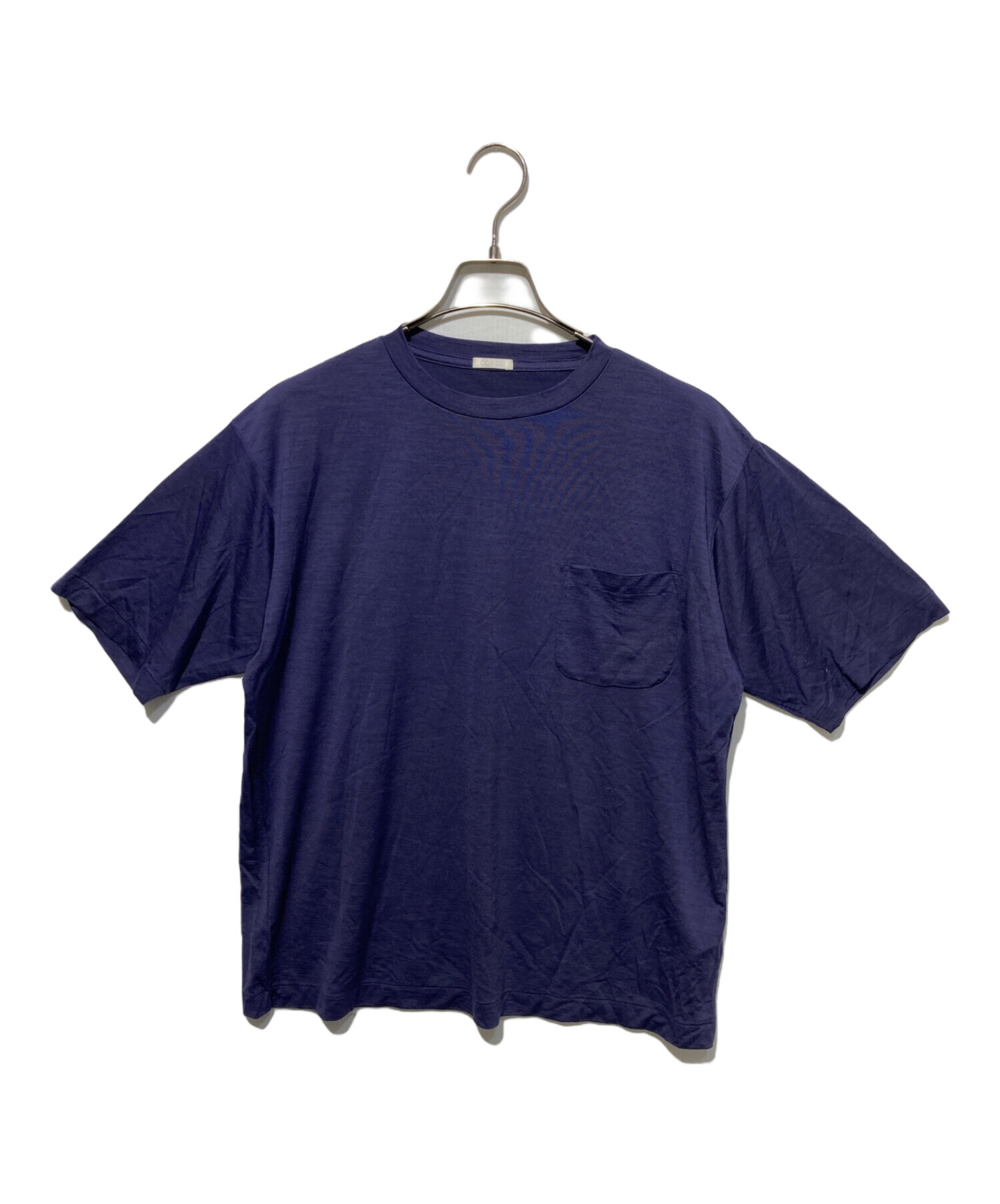 中古・古着通販】COMOLI (コモリ) ウール天竺 半袖クルーTシャツ