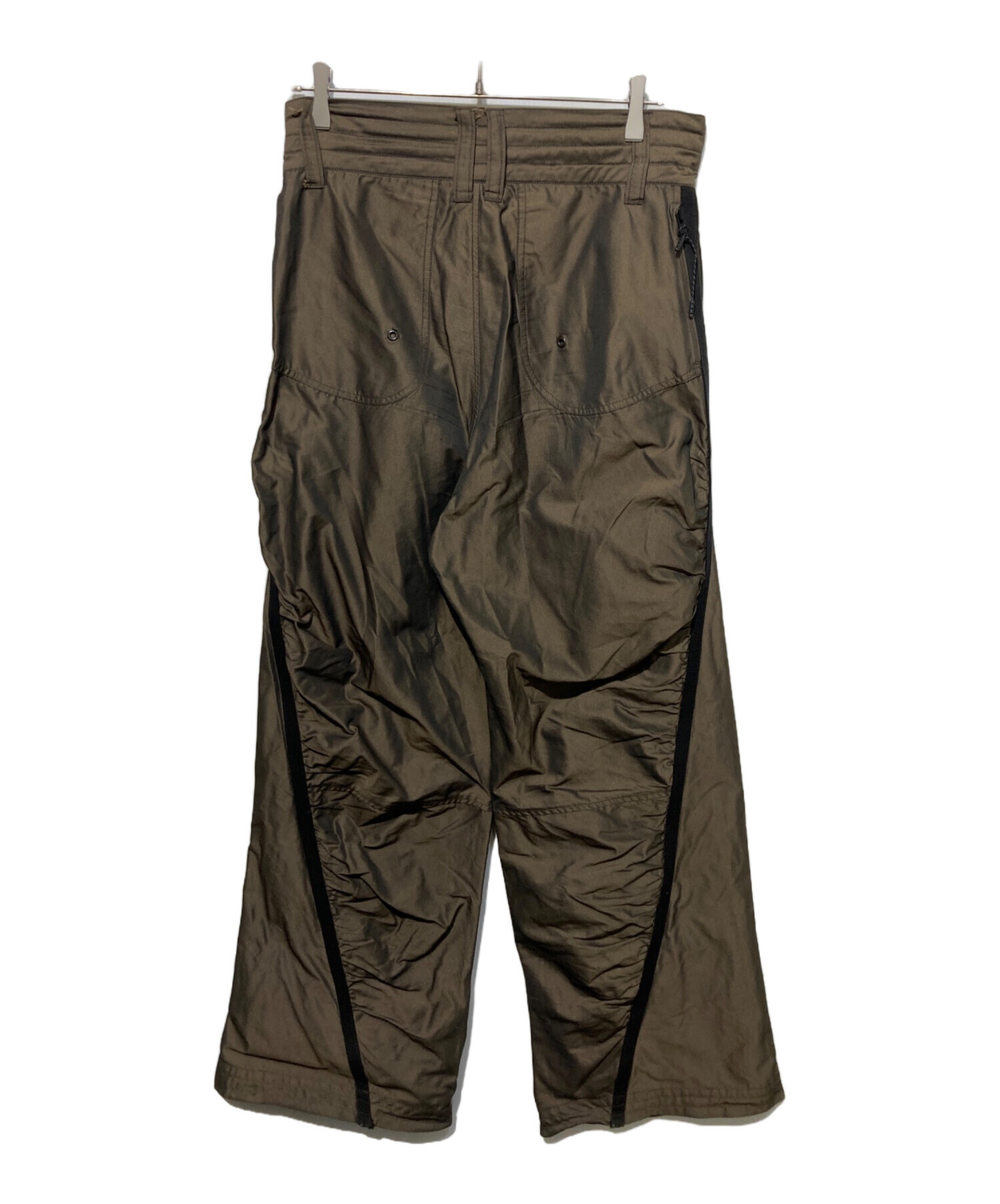 中古・古着通販】JIAN YE (ジェン イェ) RUNNER PANTS オリーブ サイズ
