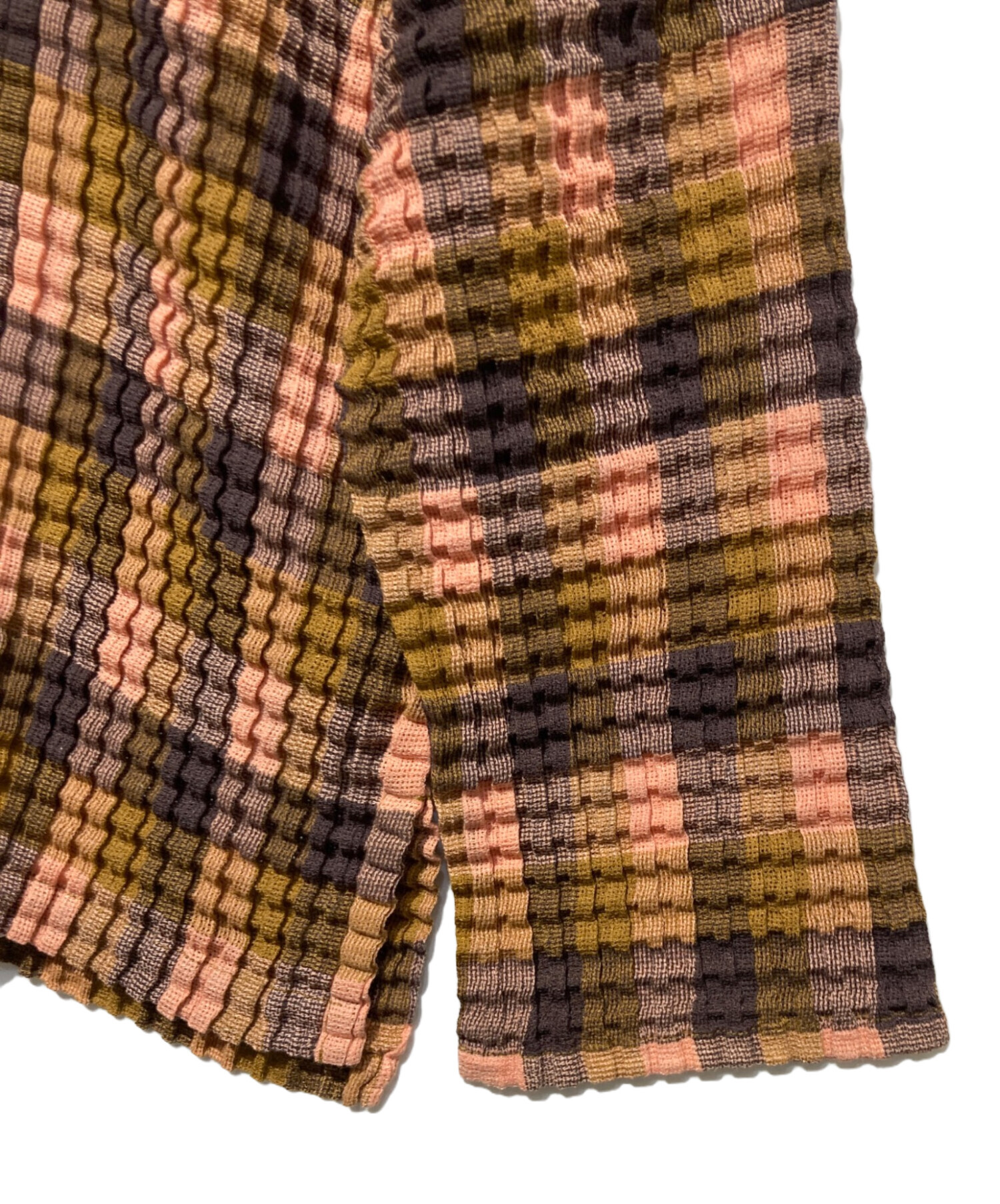 【未使用品】ME ISSEYMIYAKE 長袖プリーツカーディガン ハイネック 中古・古着通販】me ISSEY MIYAKE (ミーイッセイ ミヤケ) ハイネック