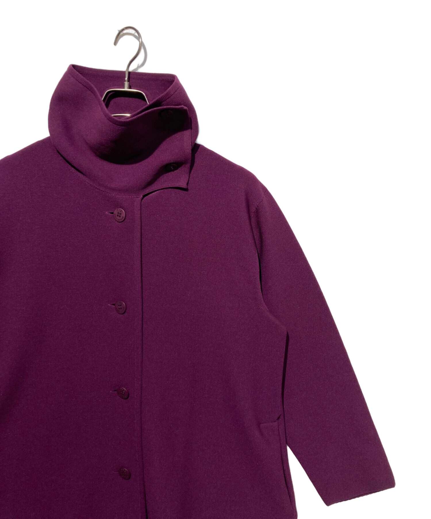 me ISSEY MIYAKE コート 中古・古着通販】me ISSEY MIYAKE (ミーイッセイ ミヤケ) スタンド