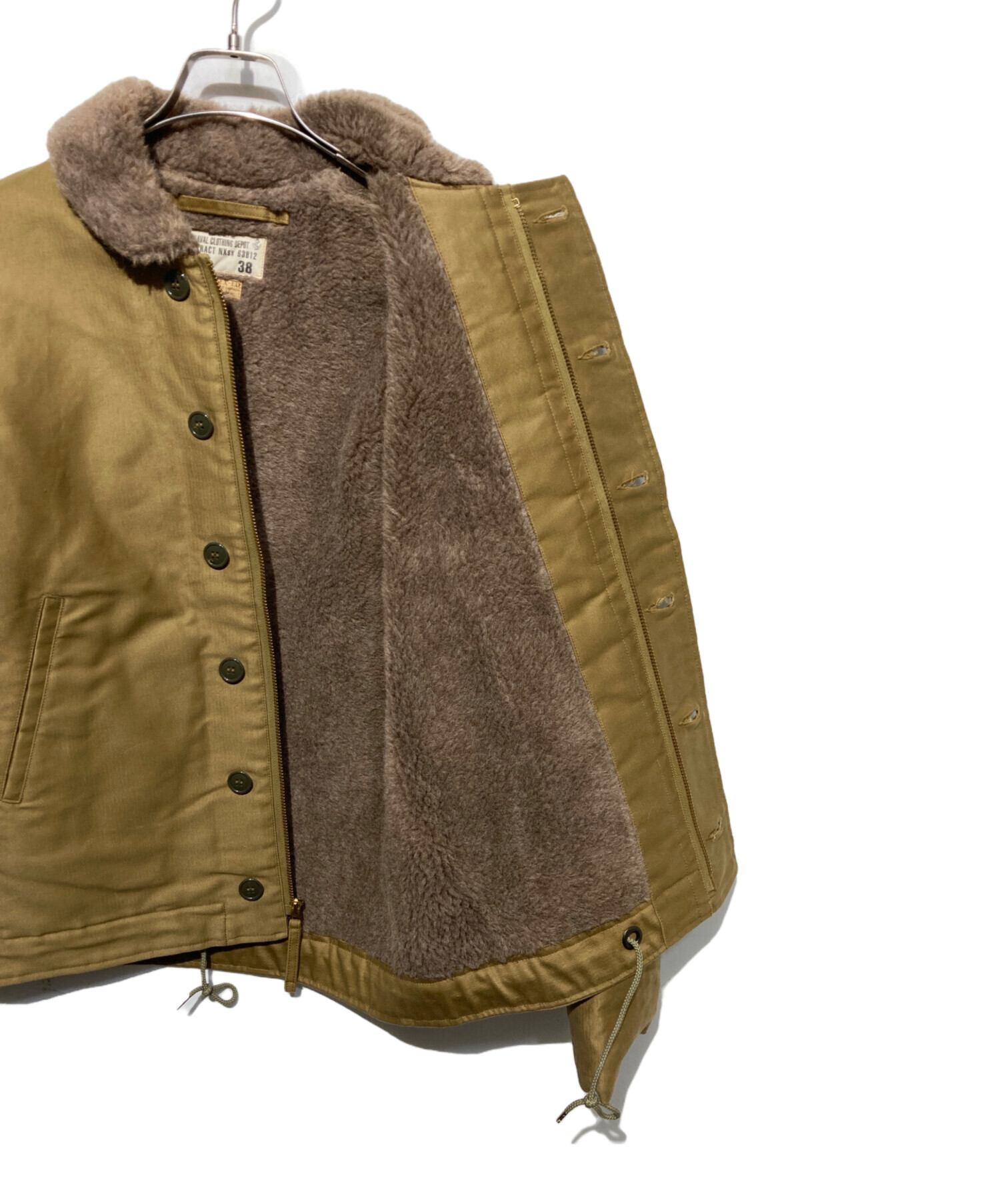 【極美品】BUZZ RICKSONS バズリクソンズ　N-1デッキジャケット BUZZ RICKSON'S(バズリクソンズ) N-1デッキジャケット ネイビー