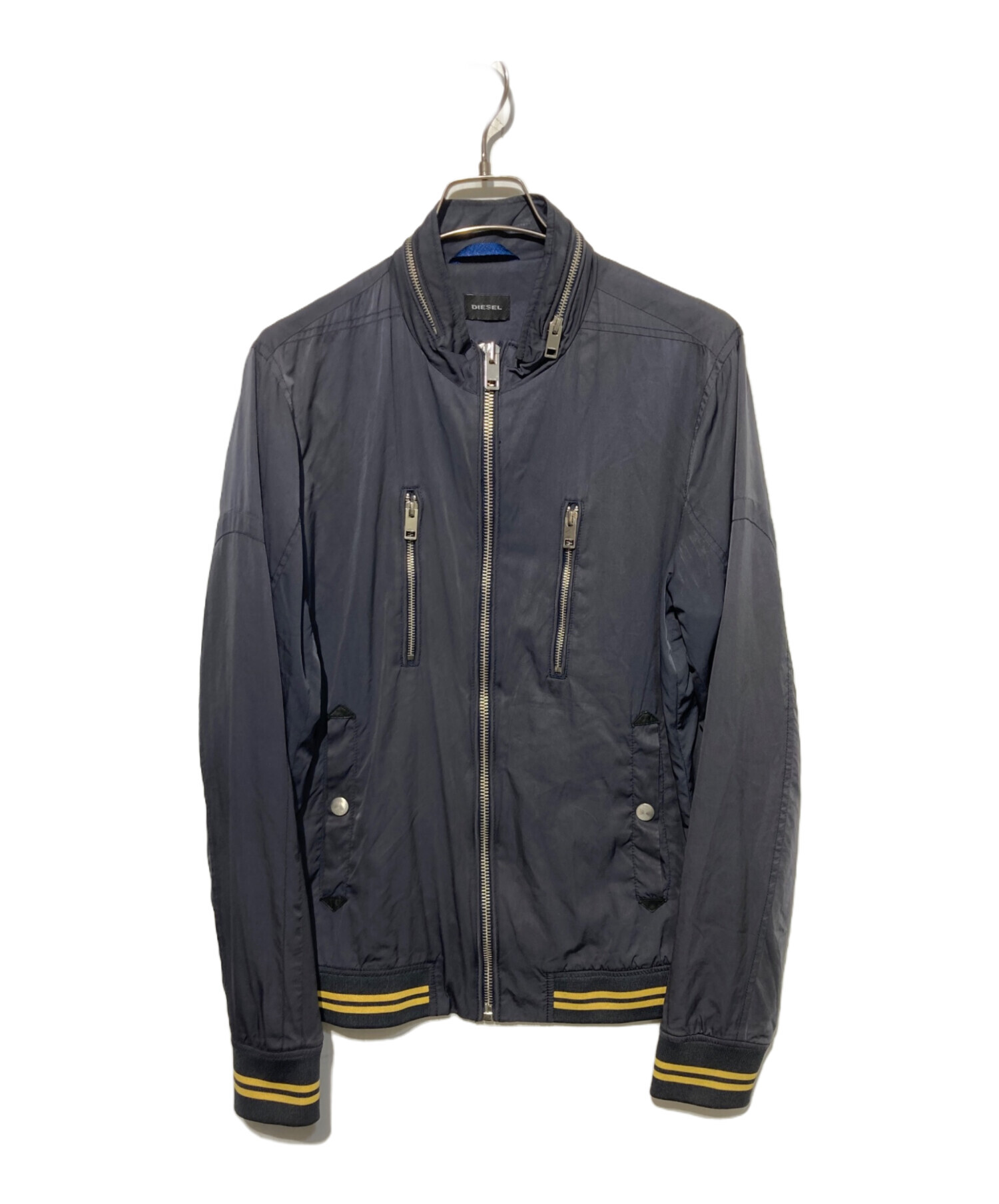 中古・古着通販】DIESEL (ディーゼル) ジップデザインブルゾン
