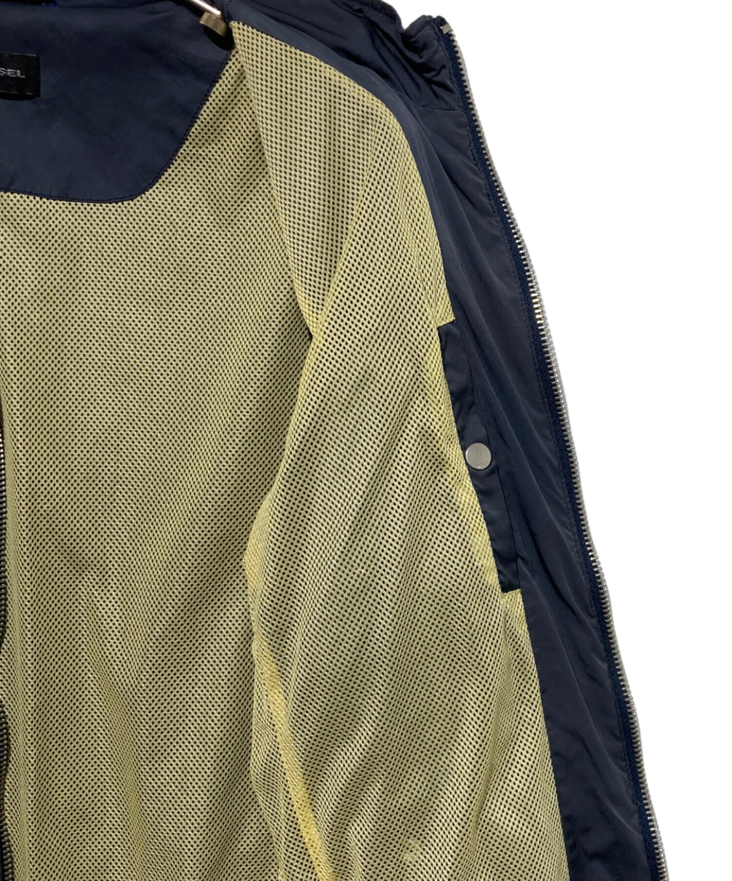 中古・古着通販】DIESEL (ディーゼル) ジップデザインブルゾン