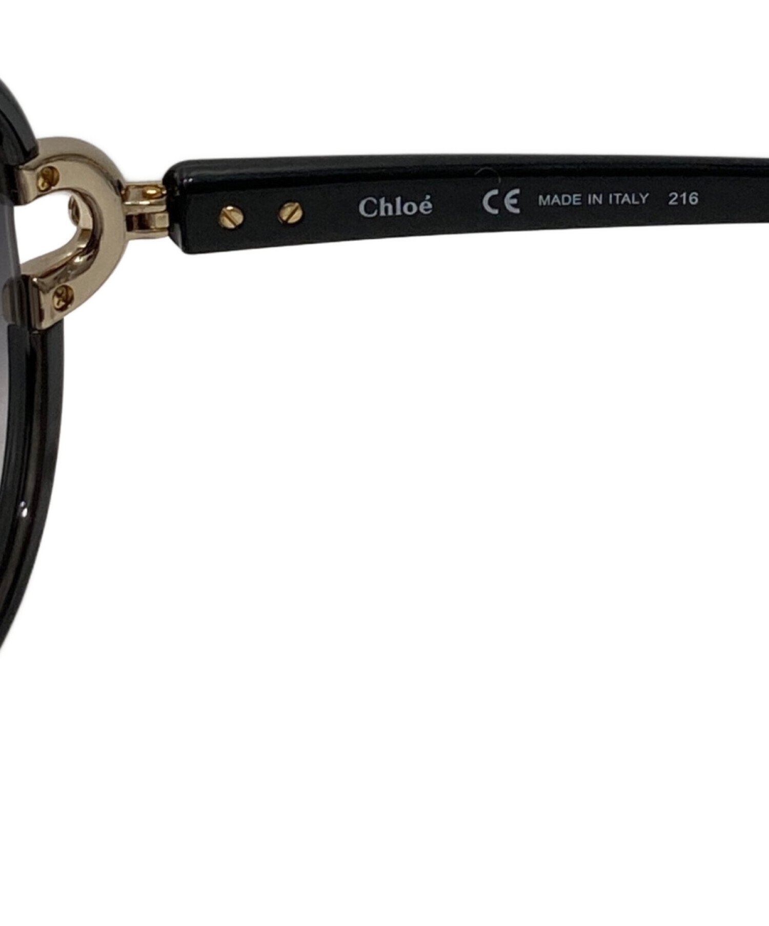 中古・古着通販】Chloe (クロエ) サングラス ブラウ サイズ:58□15-135