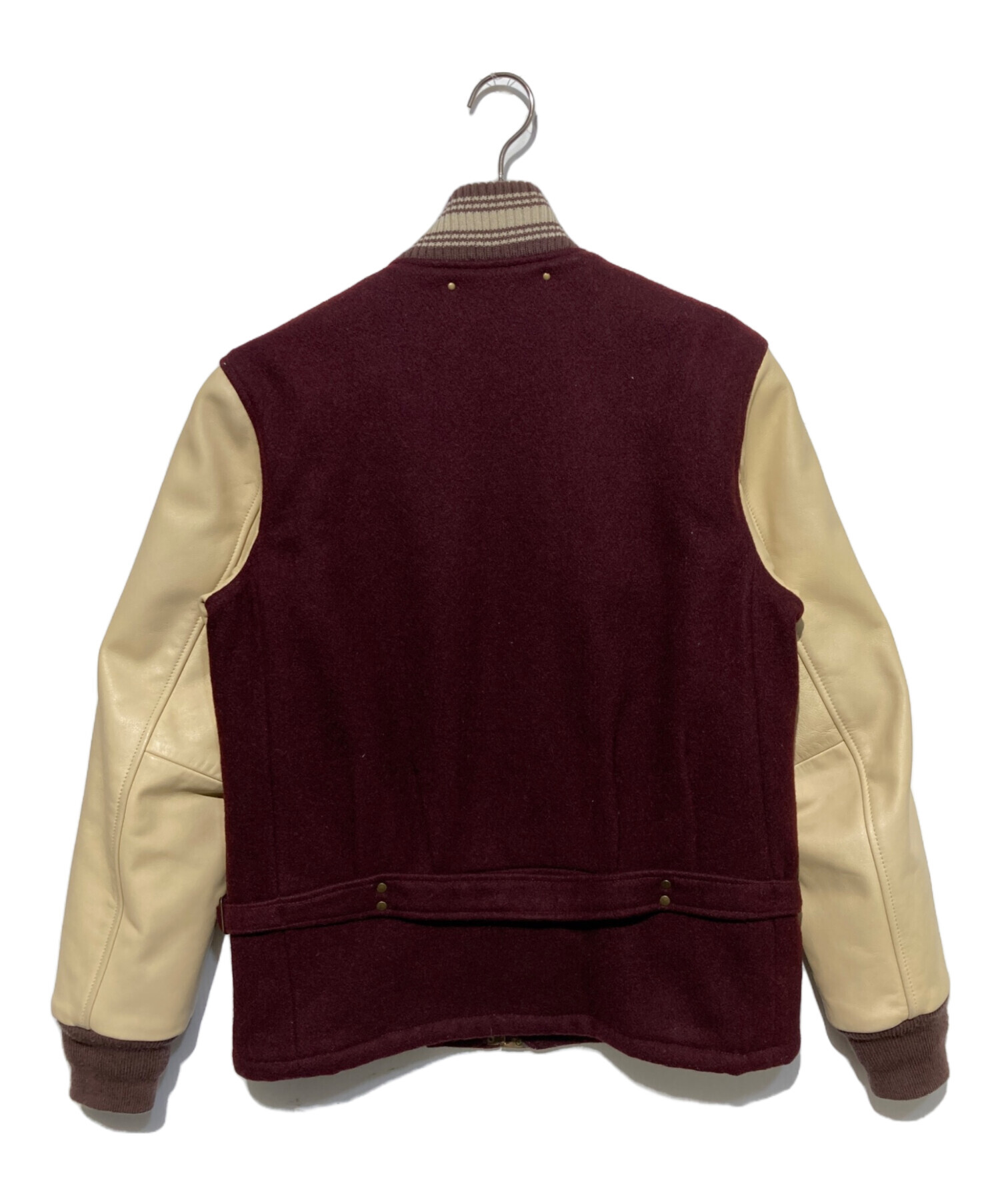 中古・古着通販】NEIGHBORHOOD (ネイバーフッド) スタジャン ボルドー