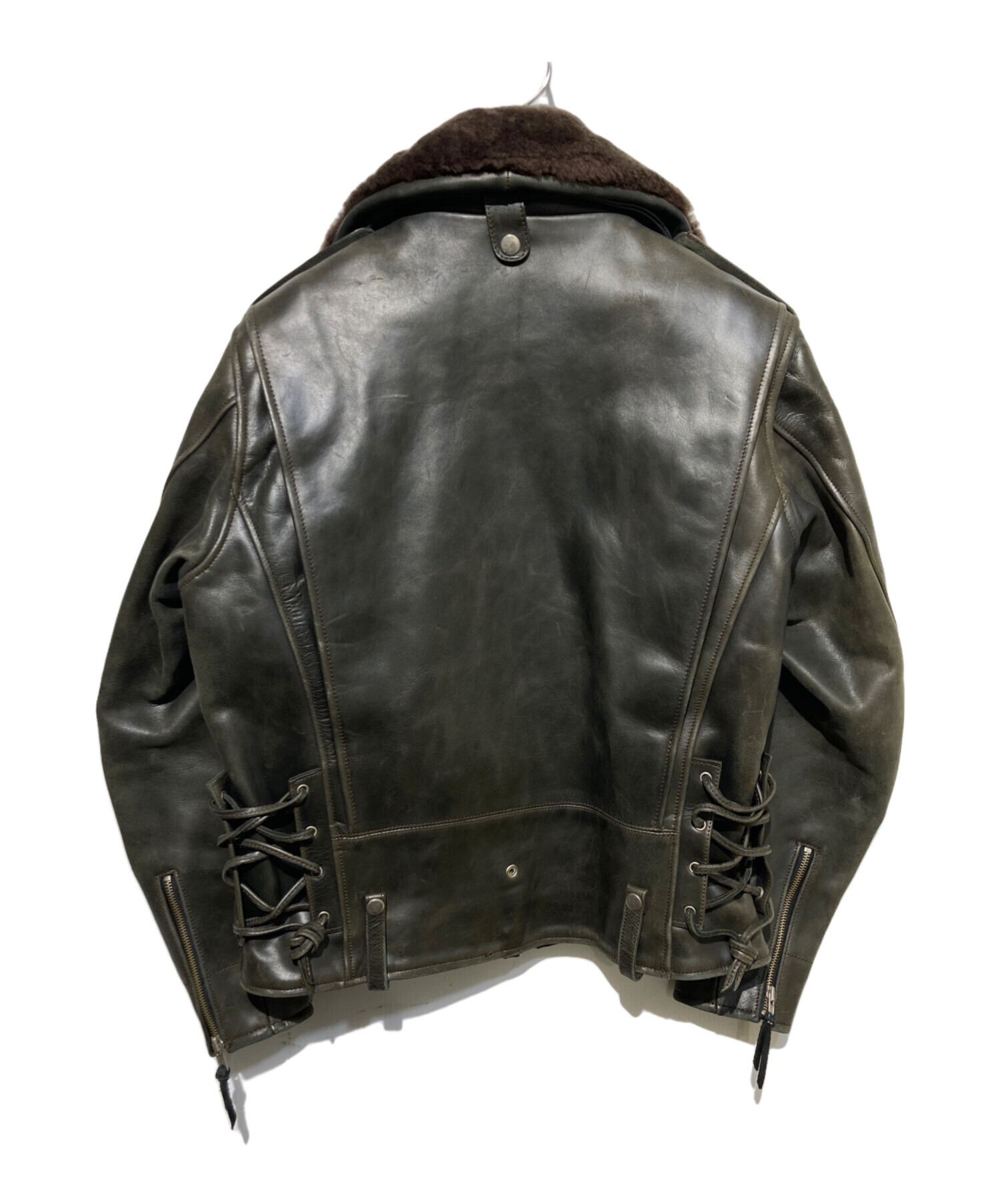 中古・古着通販】freeclom (フリークロム) レザーライダースジャケット