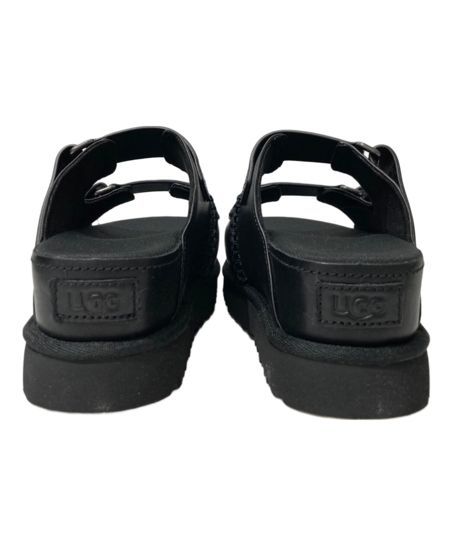 中古・古着通販】UGG (アグ) GOLDENSTAR HI SLIDE サンダル ブラック