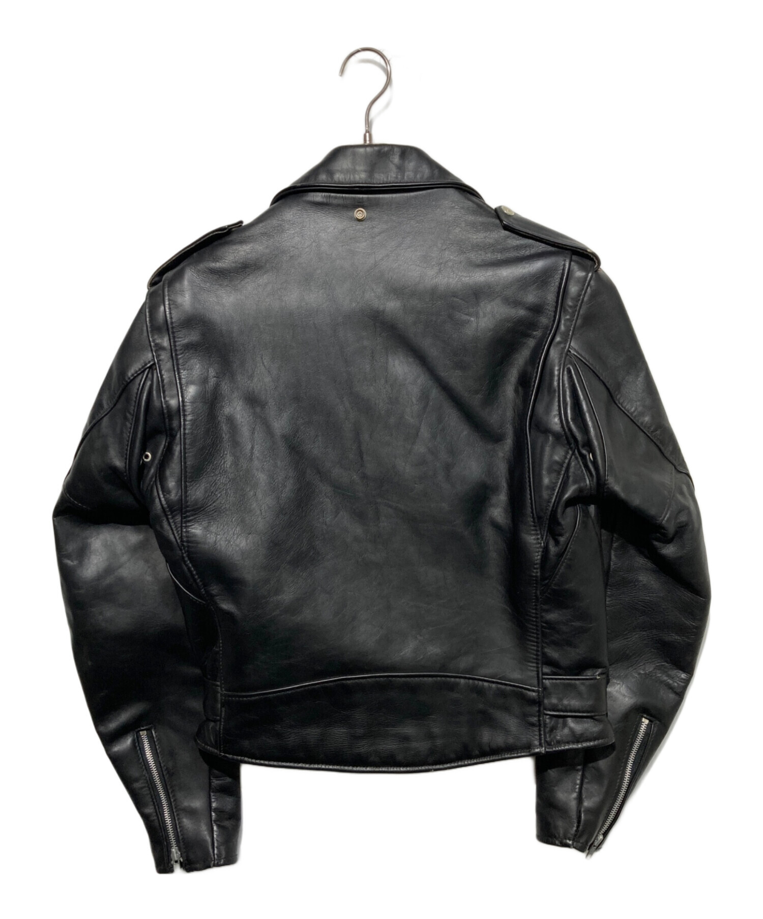 中古・古着通販】Schott (ショット) レザーダブルライダースジャケット