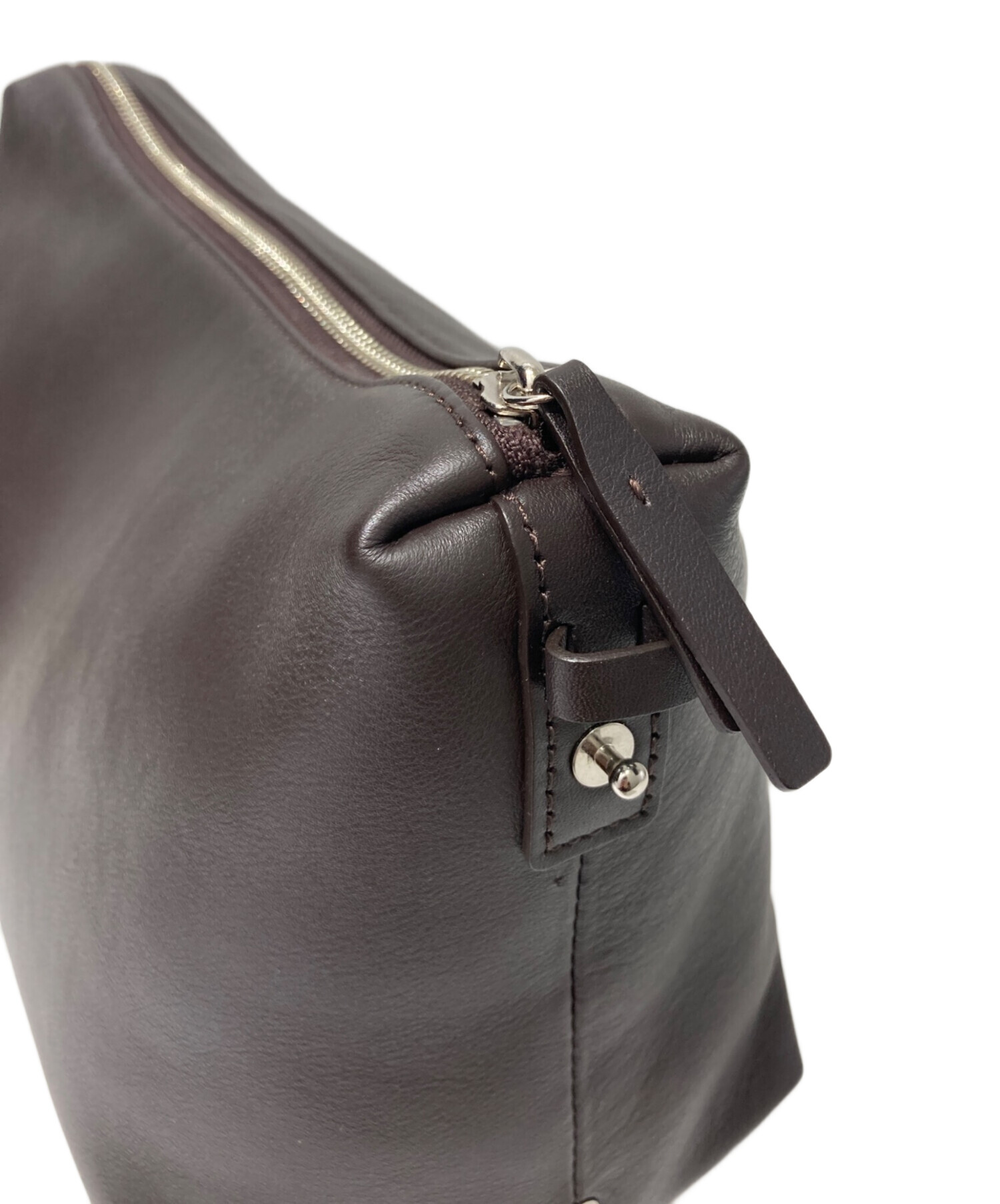 ショルダーバッグ enof bag ENOF（イナフ）の「leather mini bag（ハンドバッグ）」 - WEAR