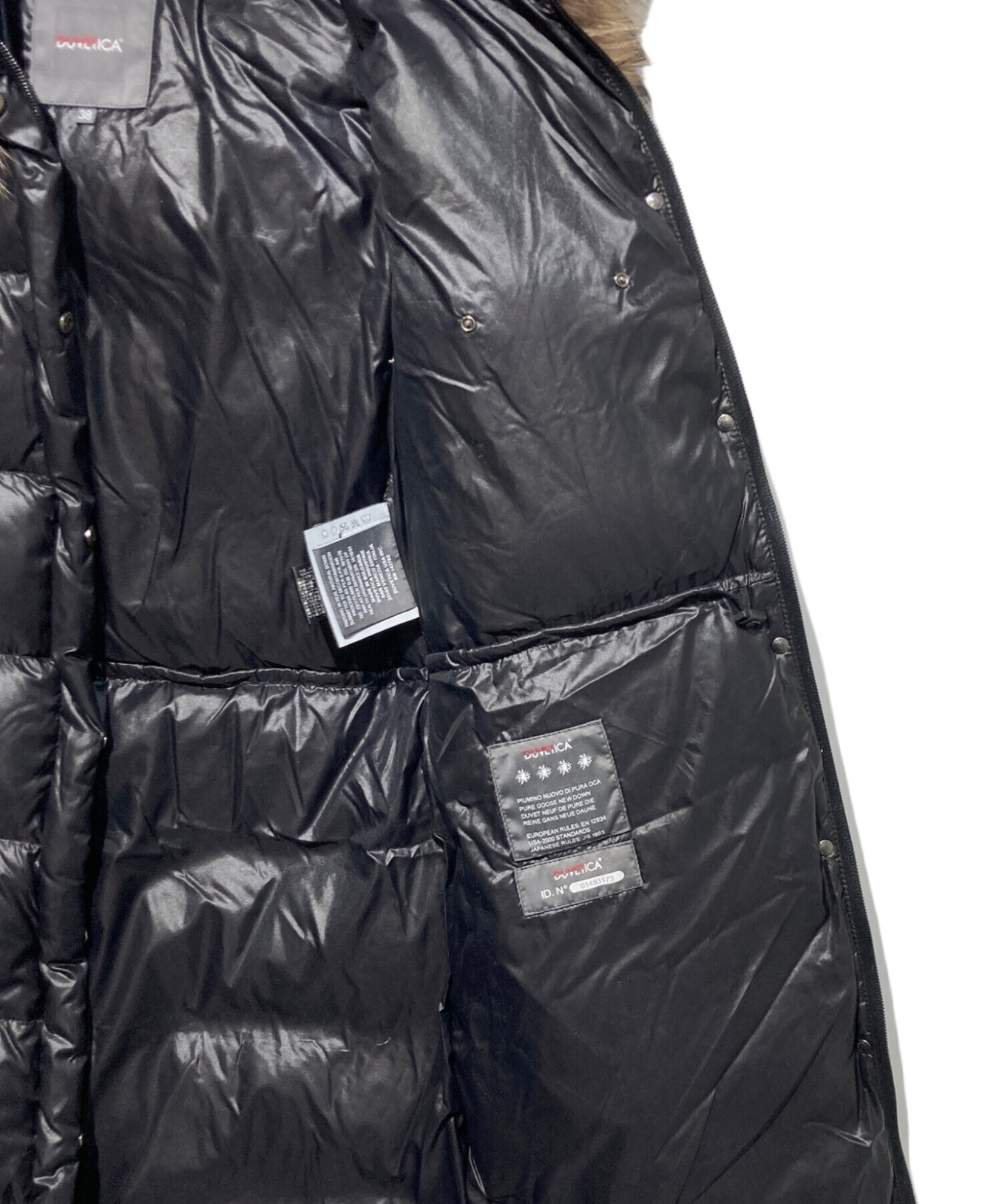 再値下げ！DUVETICA☆DENEBロングダウン38 中古・古着通販】DUVETICA (デュベティカ) DENEB ダウンコート