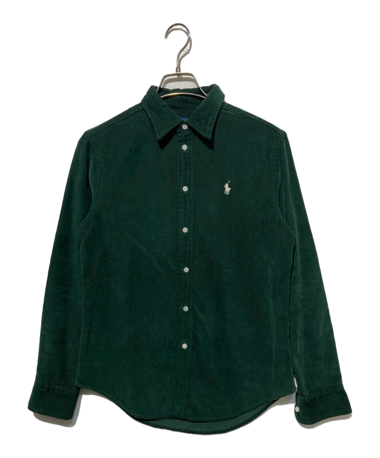 Polo Ralph Lauren コーデュロイシャツ M オリーブグリーン 中古・古着通販】POLO RALPH LAUREN (ポロ・ラルフローレン