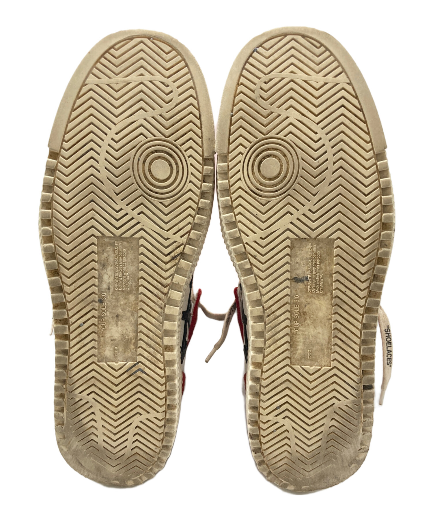 中古・古着通販】OFFWHITE (オフホワイト) Off-Court 3.0 レッド