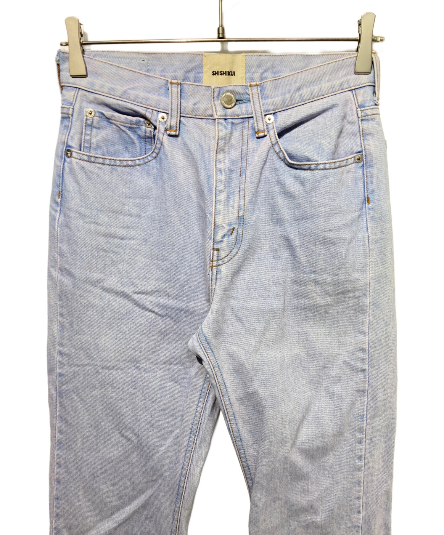 中古・古着通販】THE SHISHIKUI (シシクイ) BASIC JEANS ブルー サイズ
