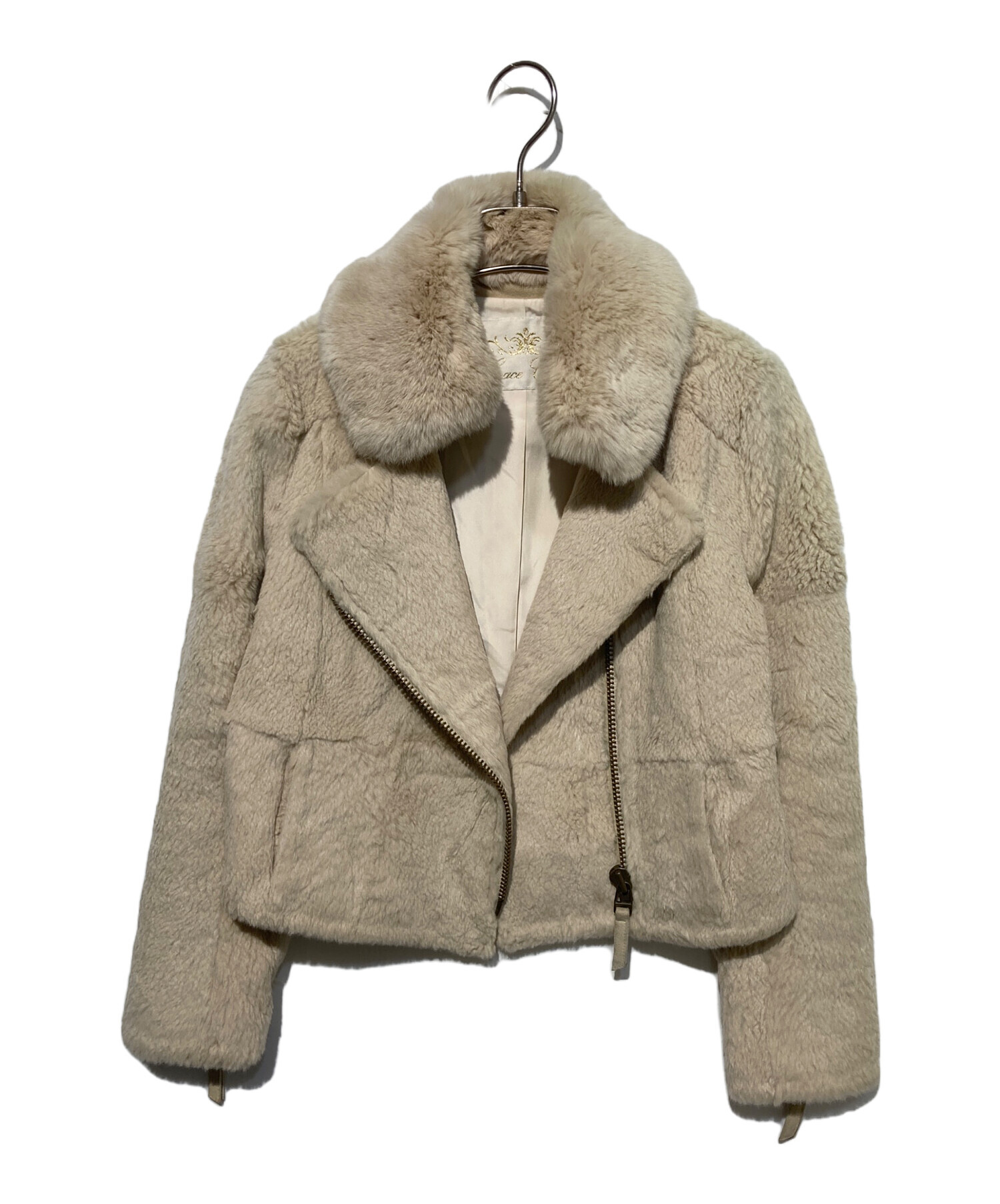 GRACE CLASS レッキスラビットファージャケット36 中古・古着通販】GRACE CLASS (グレースクラス) ラビットファー