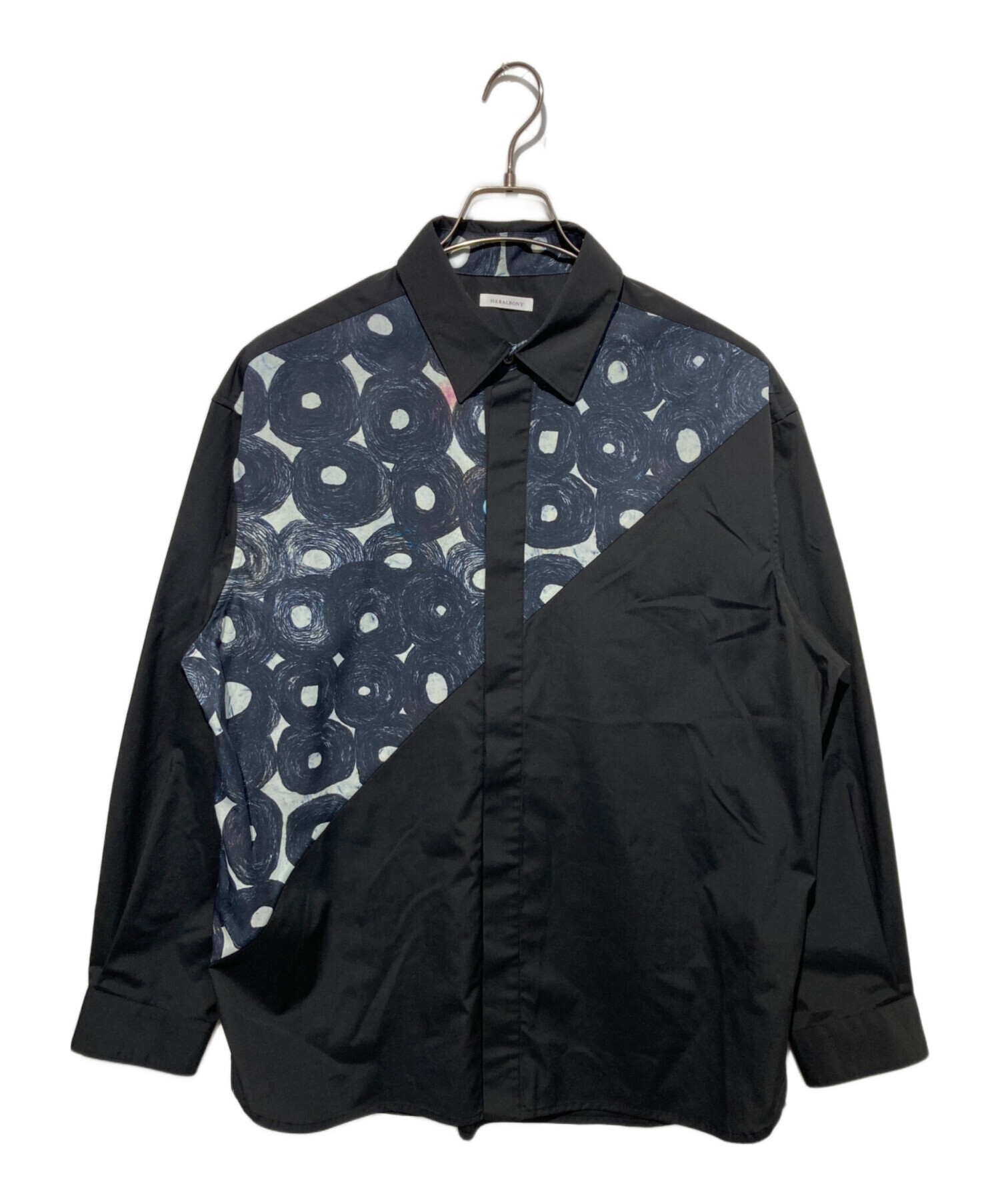 中古・古着通販】HERALBONY (ヘラルボニー) デザインシャツ(ショルダー
