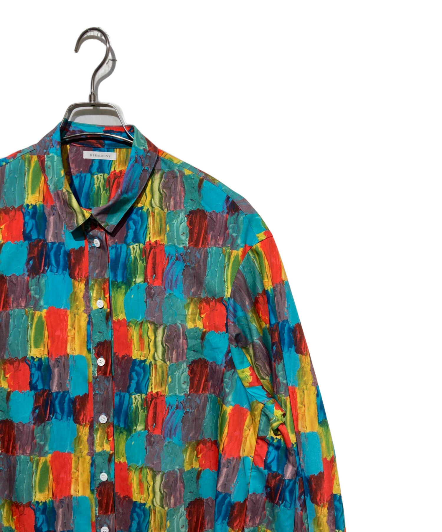中古・古着通販】HERALBONY (ヘラルボニー) シャツワンピース「カラー