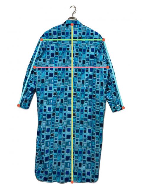 中古・古着通販】HERALBONY (ヘラルボニー) シャツワンピース「青い窓