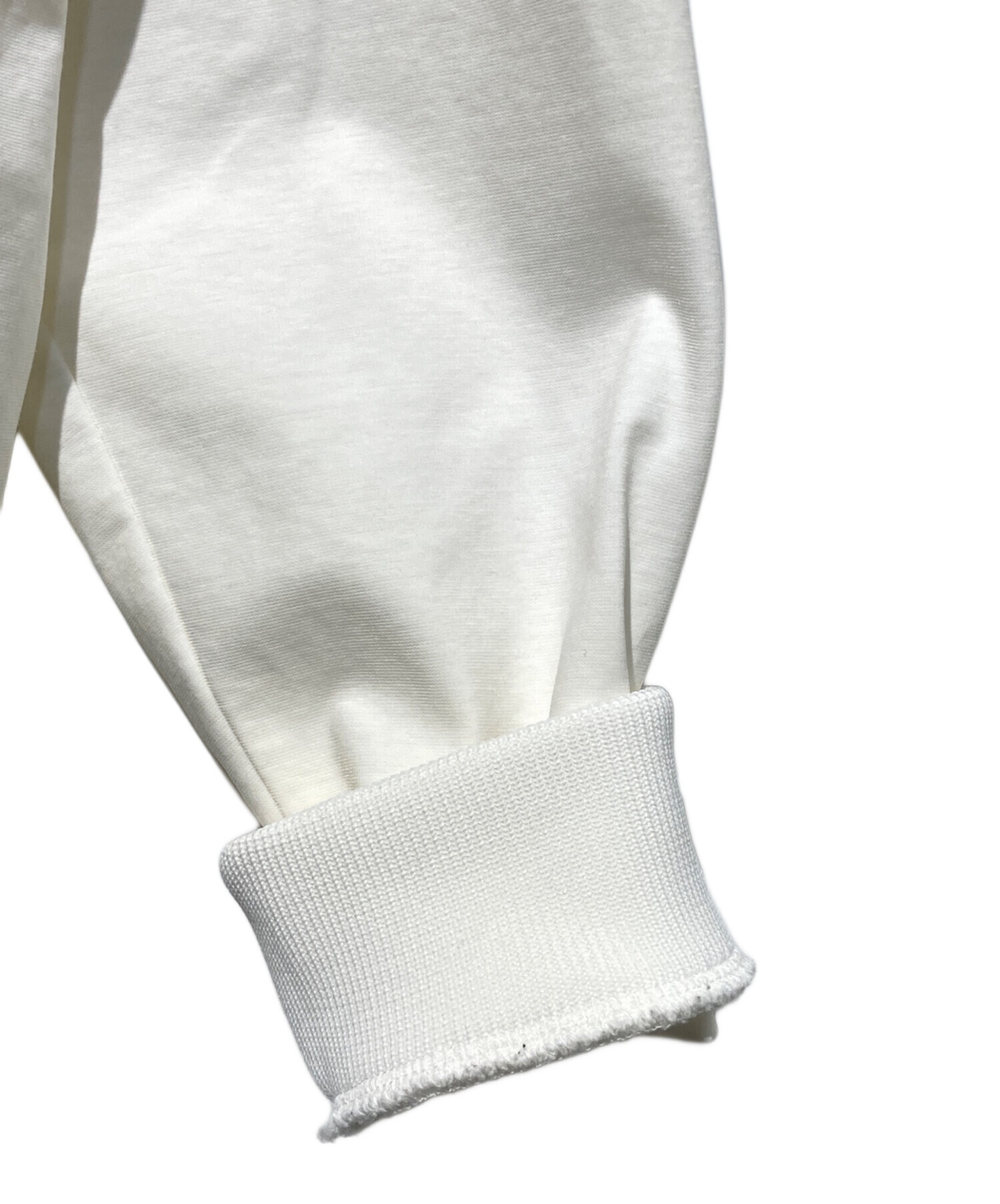 中古・古着通販】KOLOR (カラー) 長袖ポロシャツ ホワイト サイズ:1