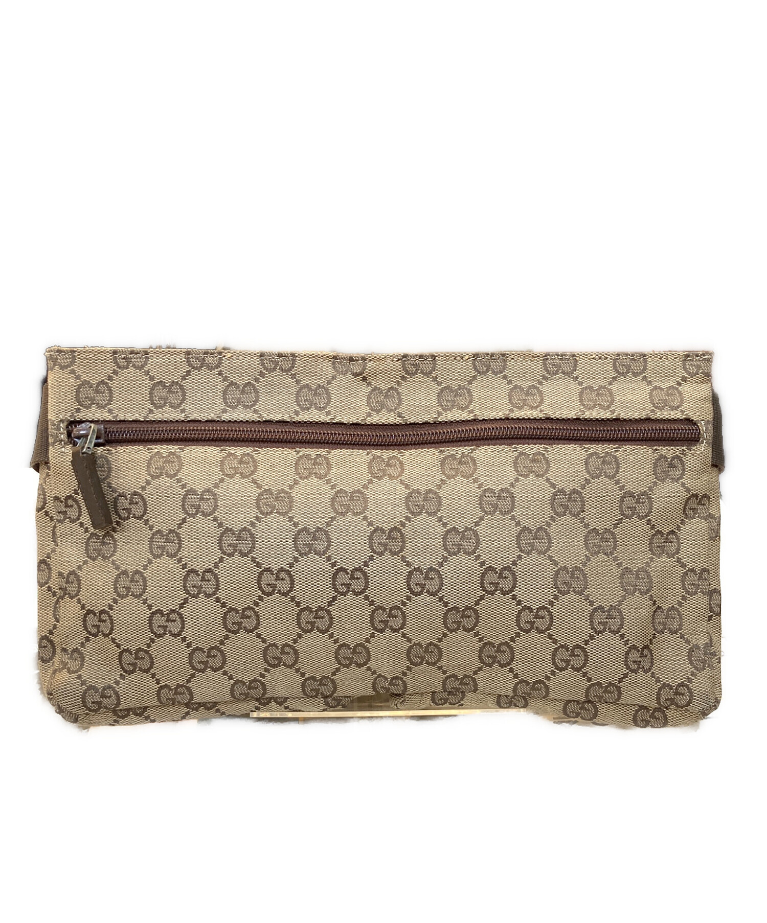 中古・古着通販】GUCCI (グッチ) ウエストポーチ ベージュ｜ブランド