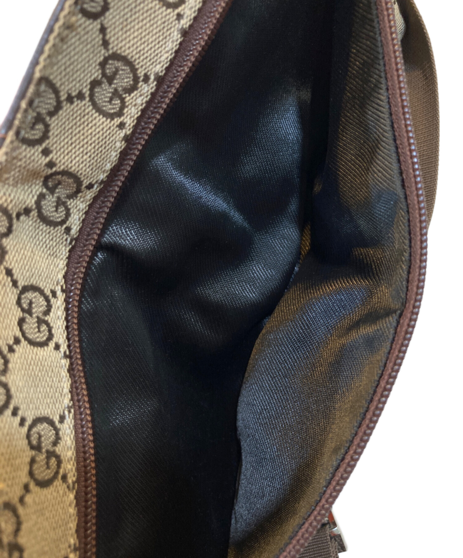 中古・古着通販】GUCCI (グッチ) ウエストポーチ ベージュ｜ブランド 