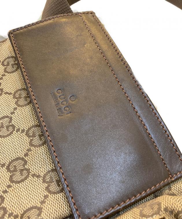 中古・古着通販】GUCCI (グッチ) ウエストポーチ ベージュ｜ブランド