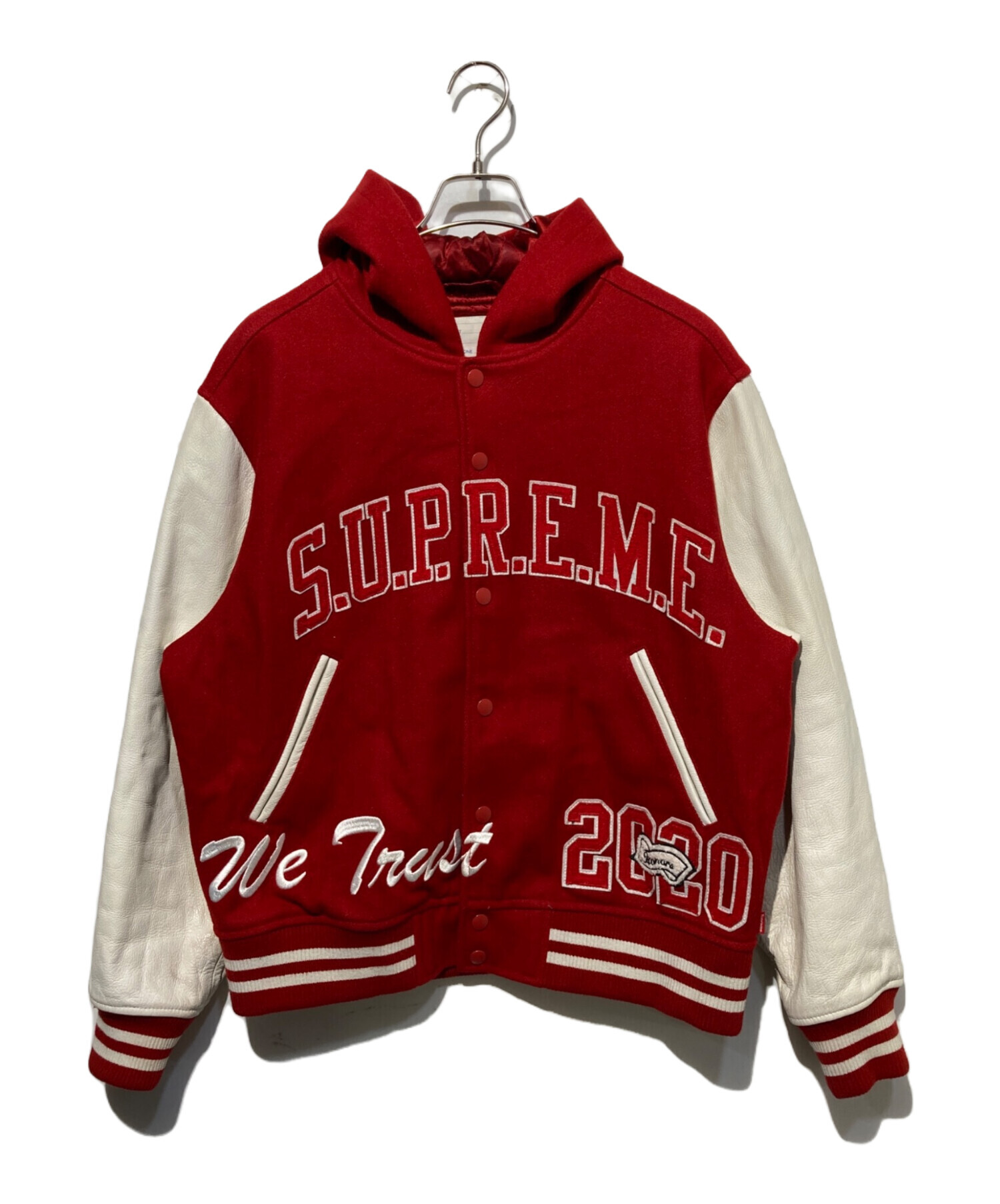 ジャケット・アウター Supreme King Hooded Varsity Jacket Supreme King Hooded Varsity Jacket (FW20) - $448