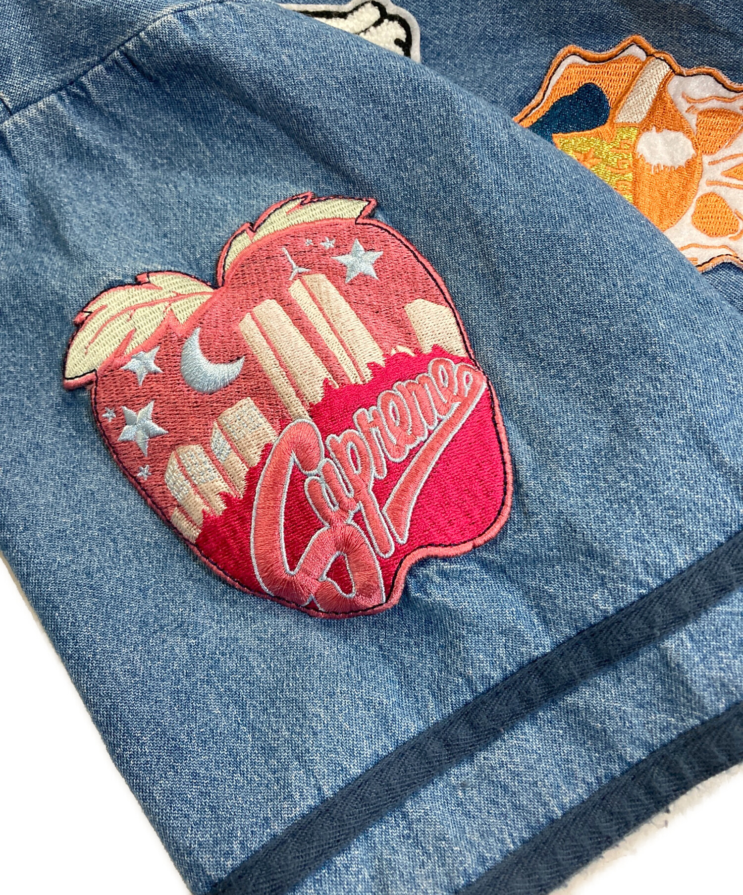 中古・古着通販】SUPREME (シュプリーム) 21SS Patches Denim Baseball
