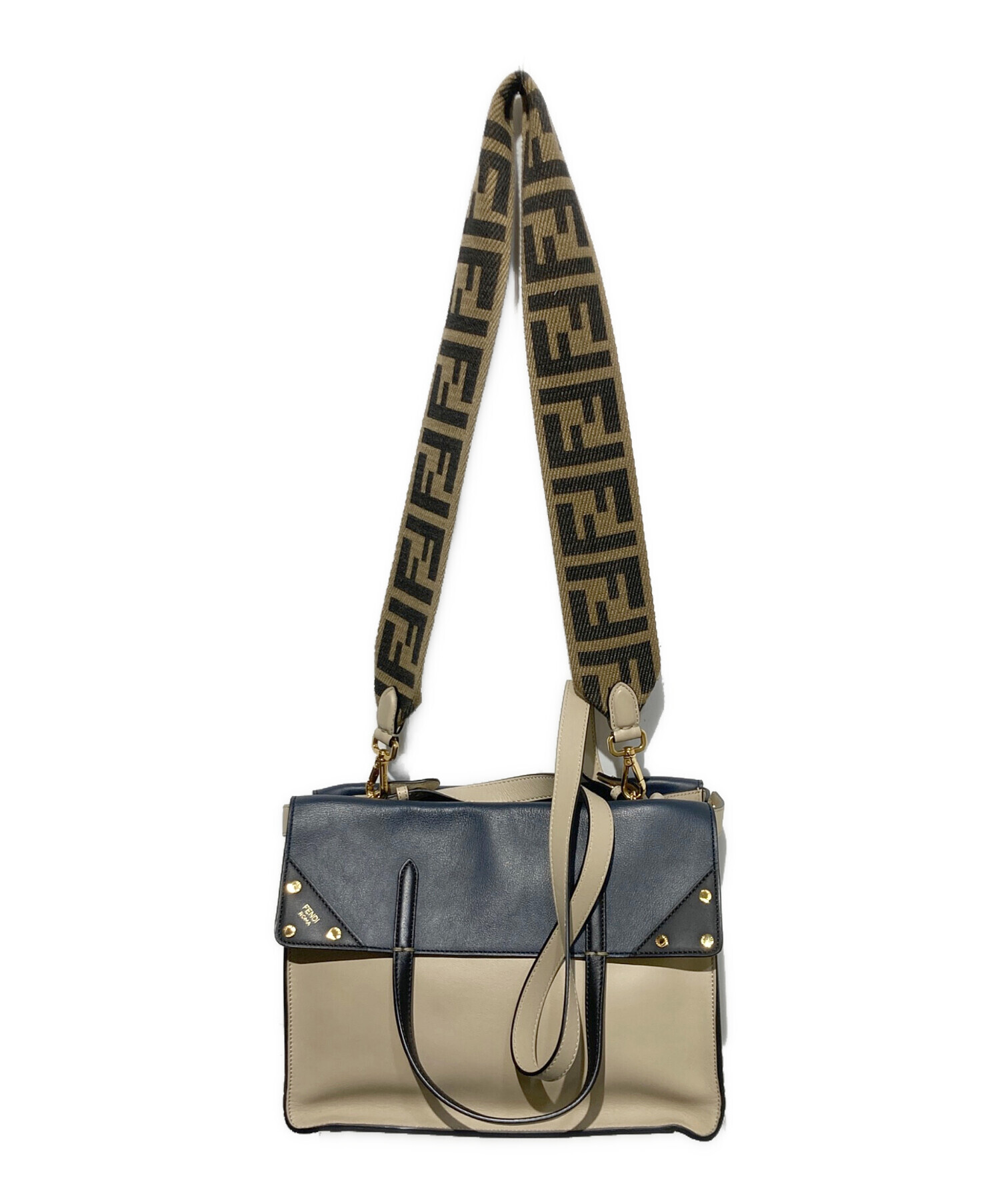 中古・古着通販】FENDI (フェンディ) フィリップラージ 2WAYバッグ 