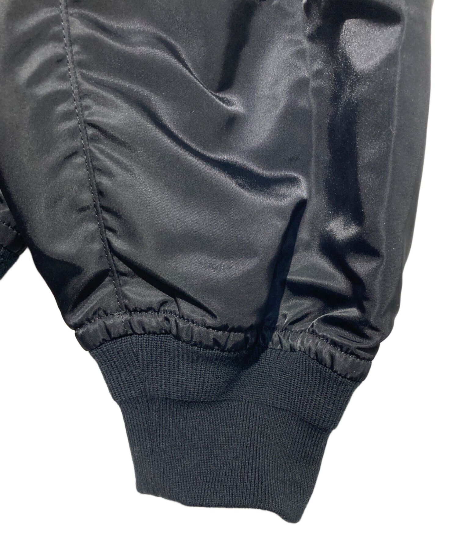 中古・古着通販】sacai (サカイ) ボンバージャケット ブラック サイズ