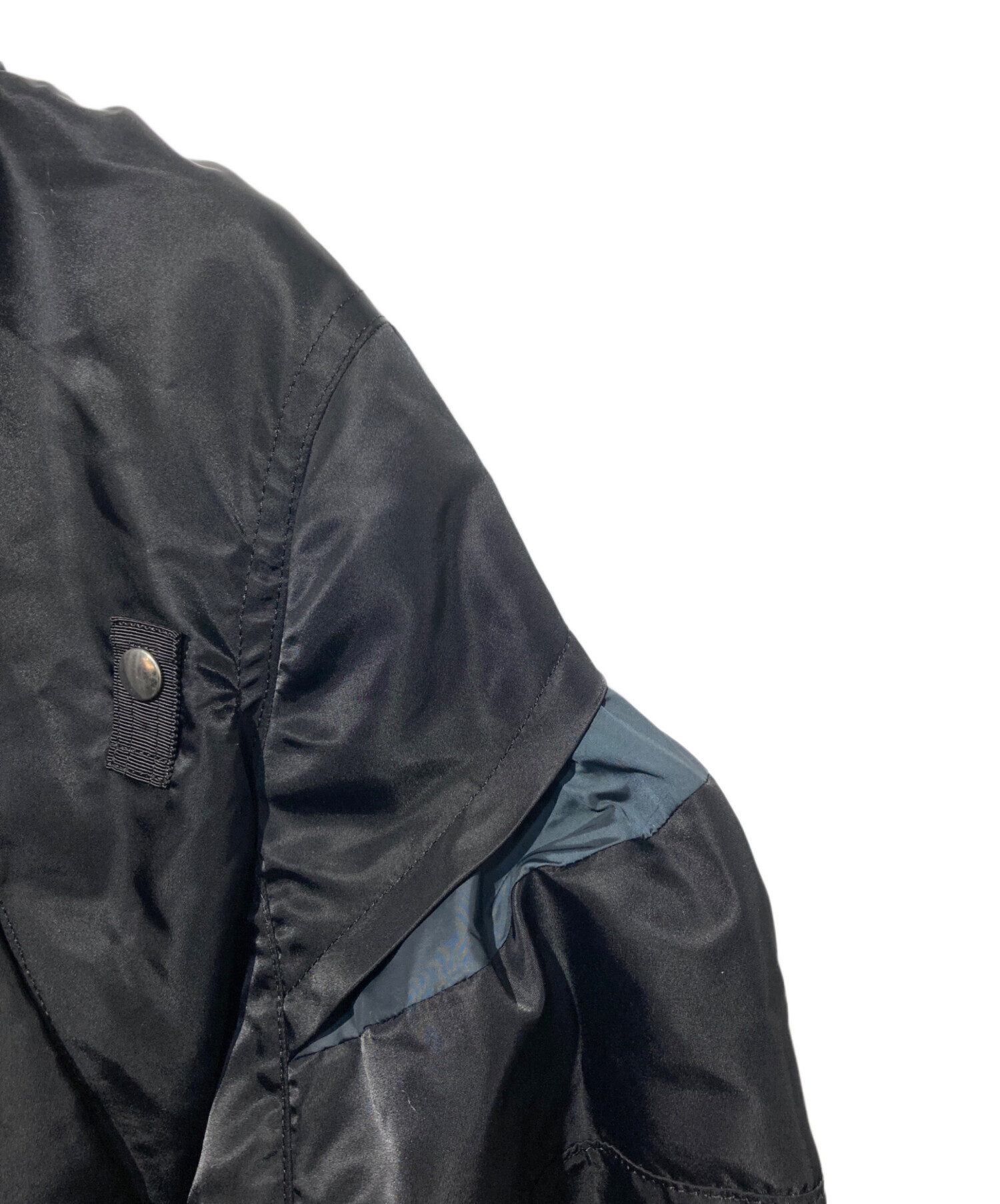 中古・古着通販】sacai (サカイ) ボンバージャケット ブラック サイズ