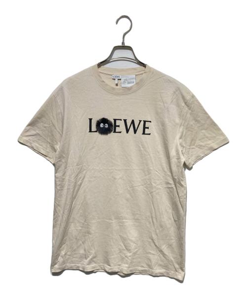 中古・古着通販】LOEWE (ロエベ) まっくろくろすけ Tシャツ ベージュ