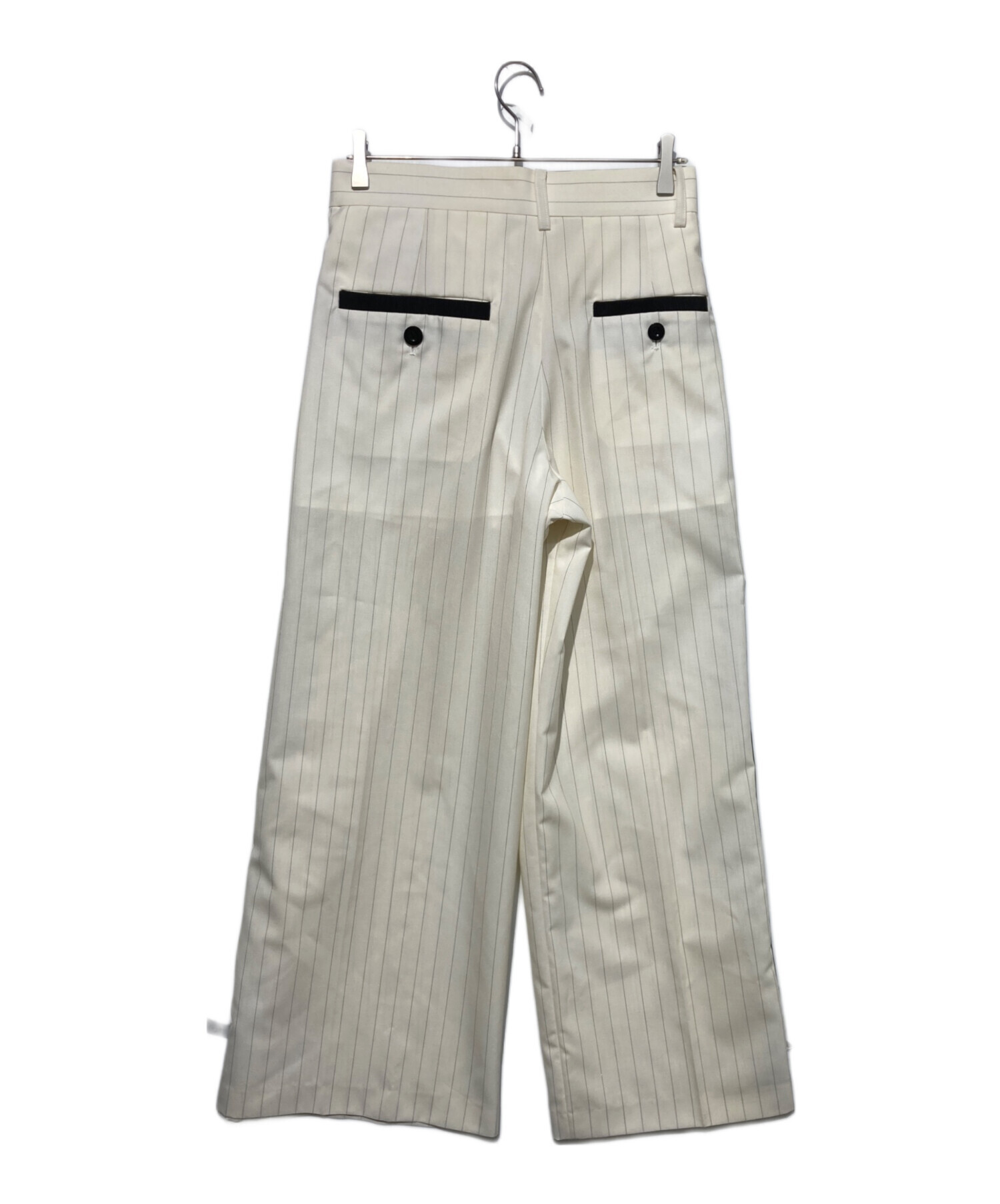 中古・古着通販】sacai (サカイ) Suiting Pants ホワイト サイズ:2