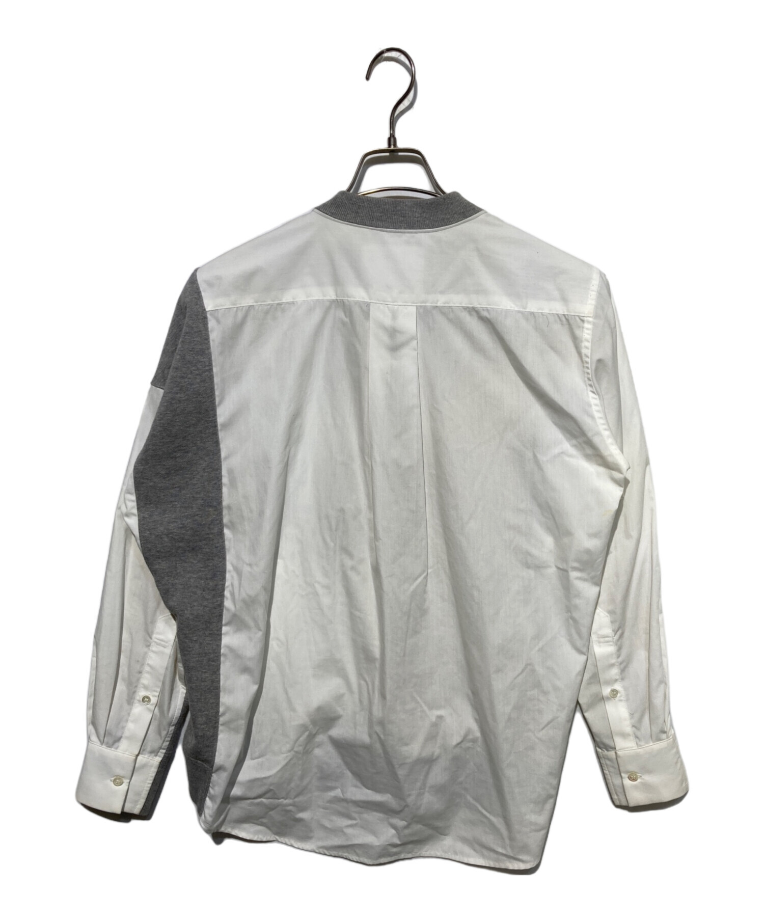 中古・古着通販】sacai (サカイ) ドッキングスウェット グレー