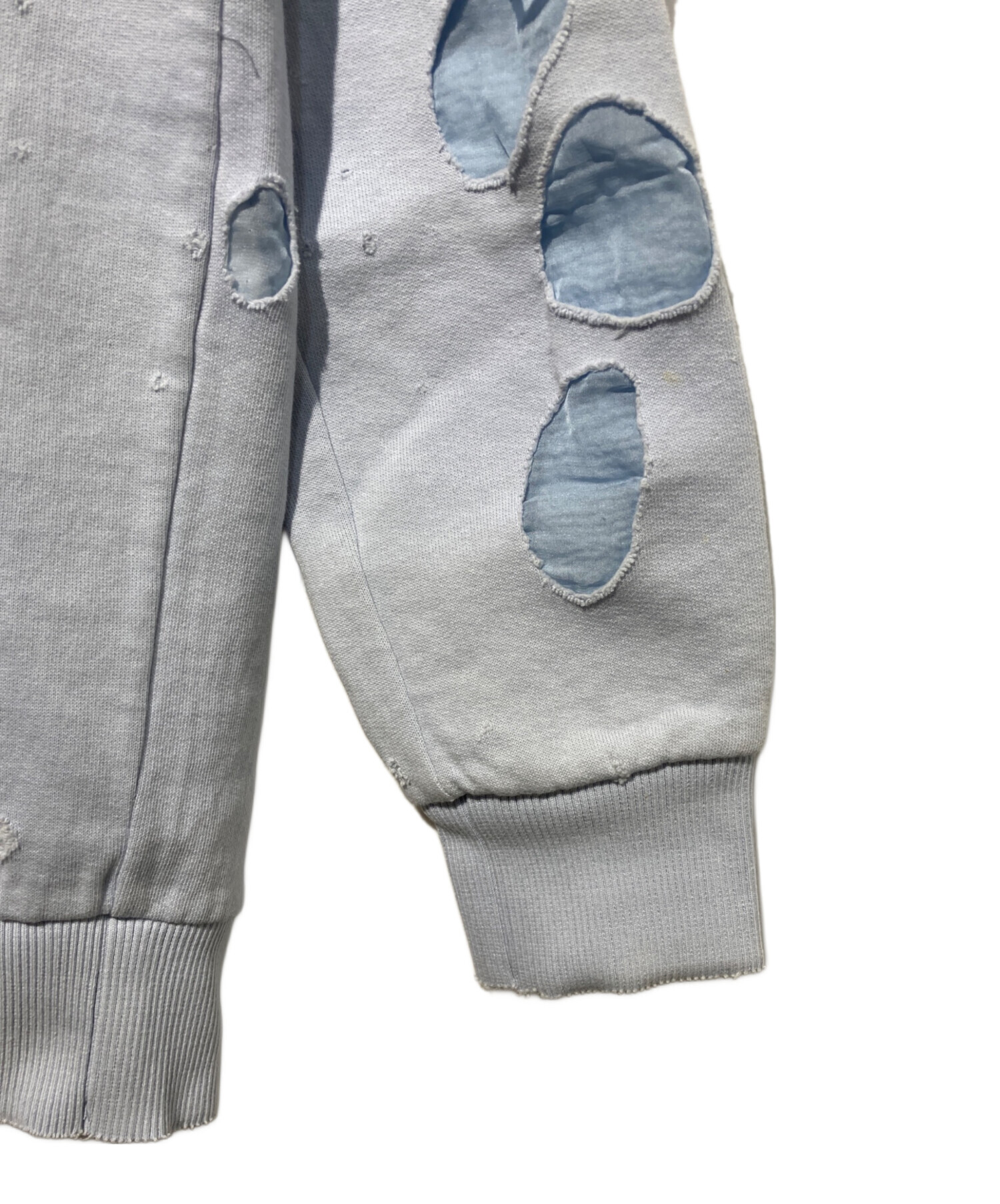 正規 Givenchy ジバンシィ デストロイ ロゴ スウェット GIVENCHY - 正規 Givenchy ジバンシィ デストロイ ロゴ スウェットの